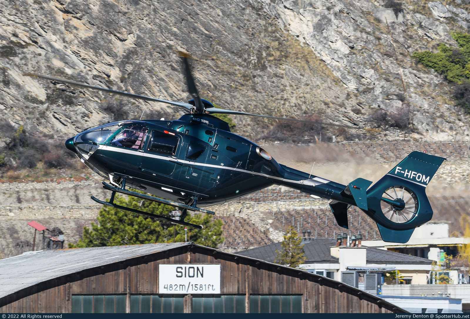 Photo of F-HFOM - Eurocopter EC135 T2+ operated by Private