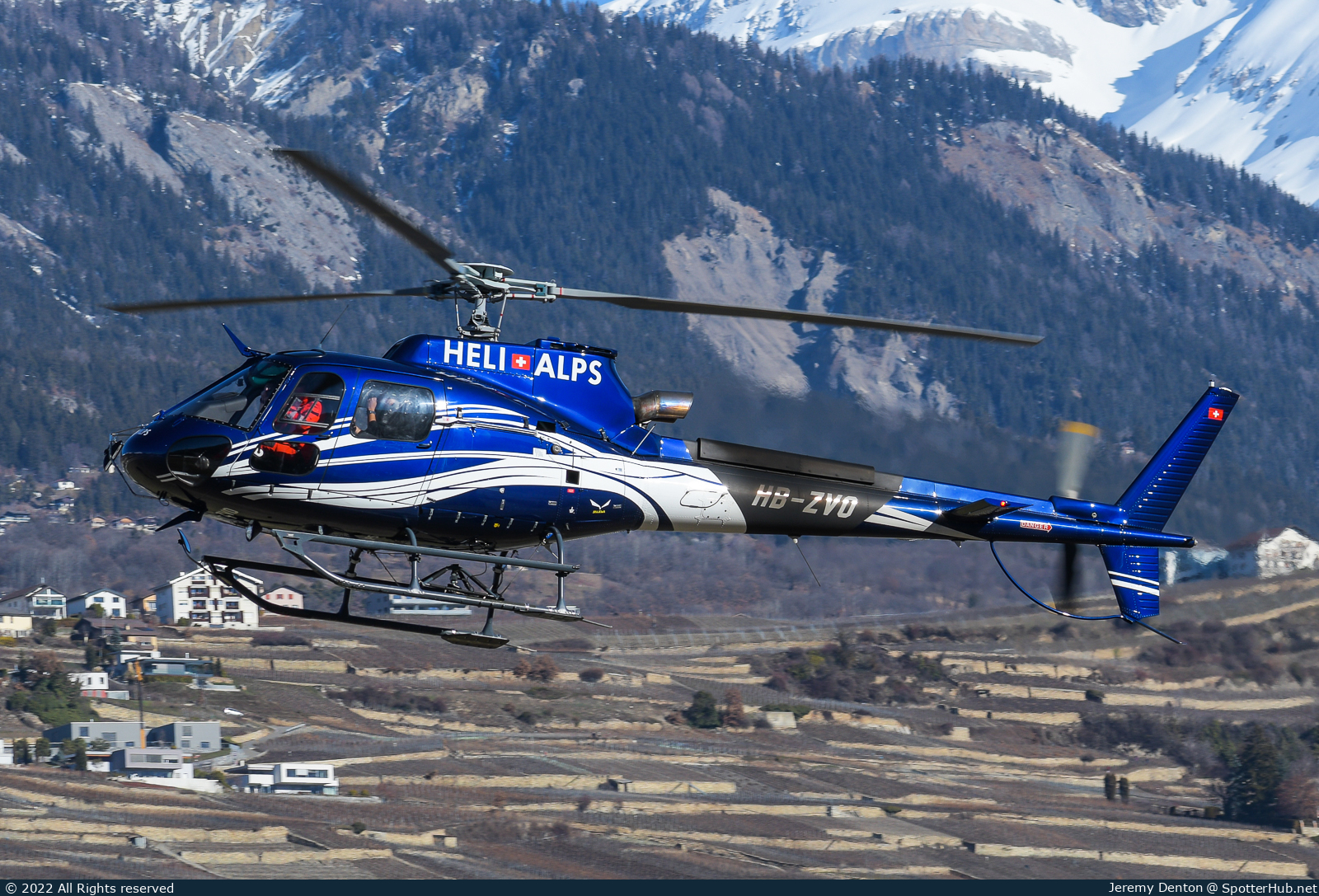 Photo of HB-ZVO - Airbus Helicopters H125 operated by Héli-Alpes