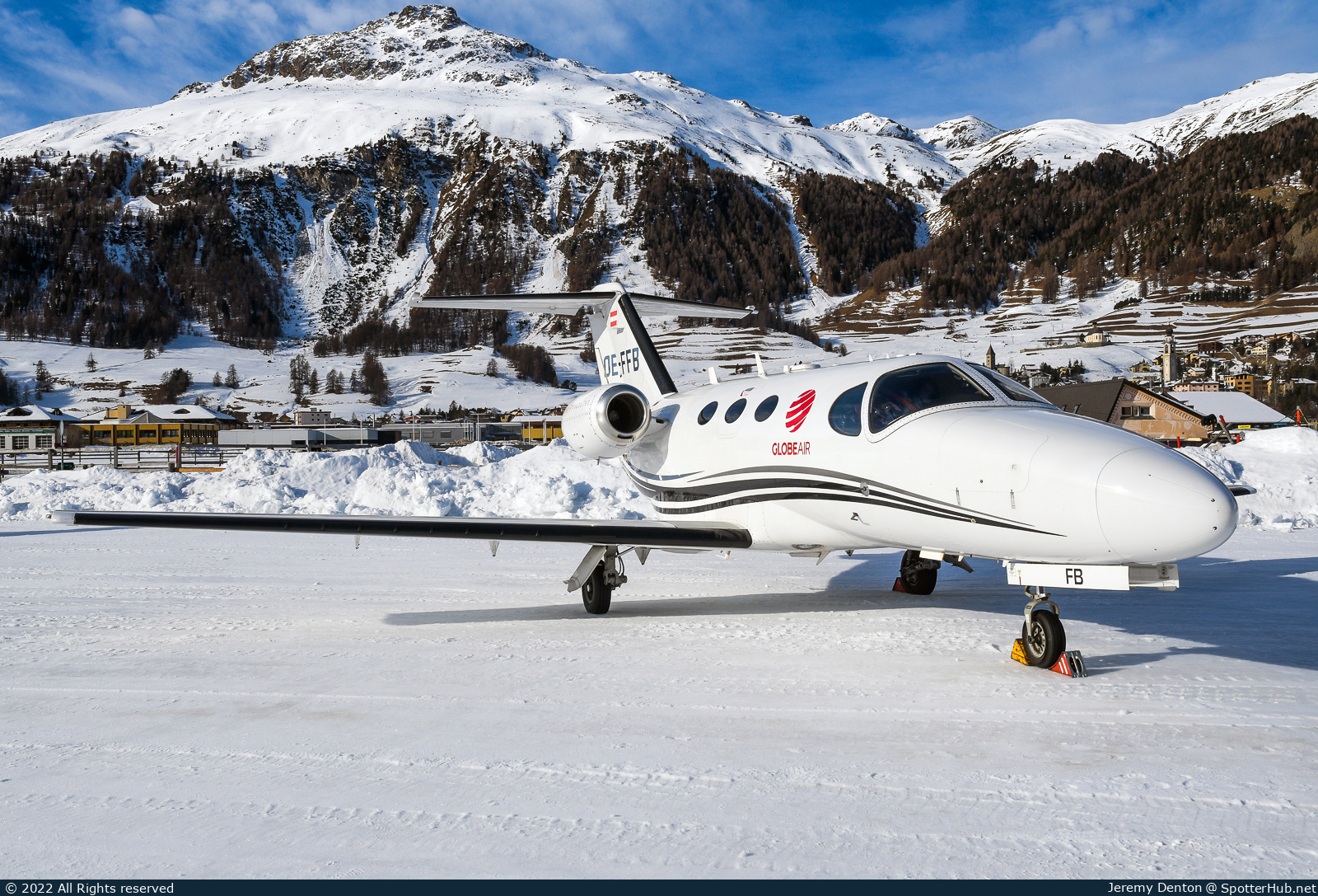 Photo of OE-FFB - Cessna 510 Citation Mustang operated by GlobeAir