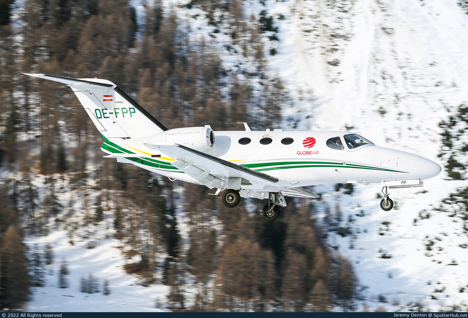 Photo of OE-FPP - Cessna 510 Citation Mustang operated by GlobeAir