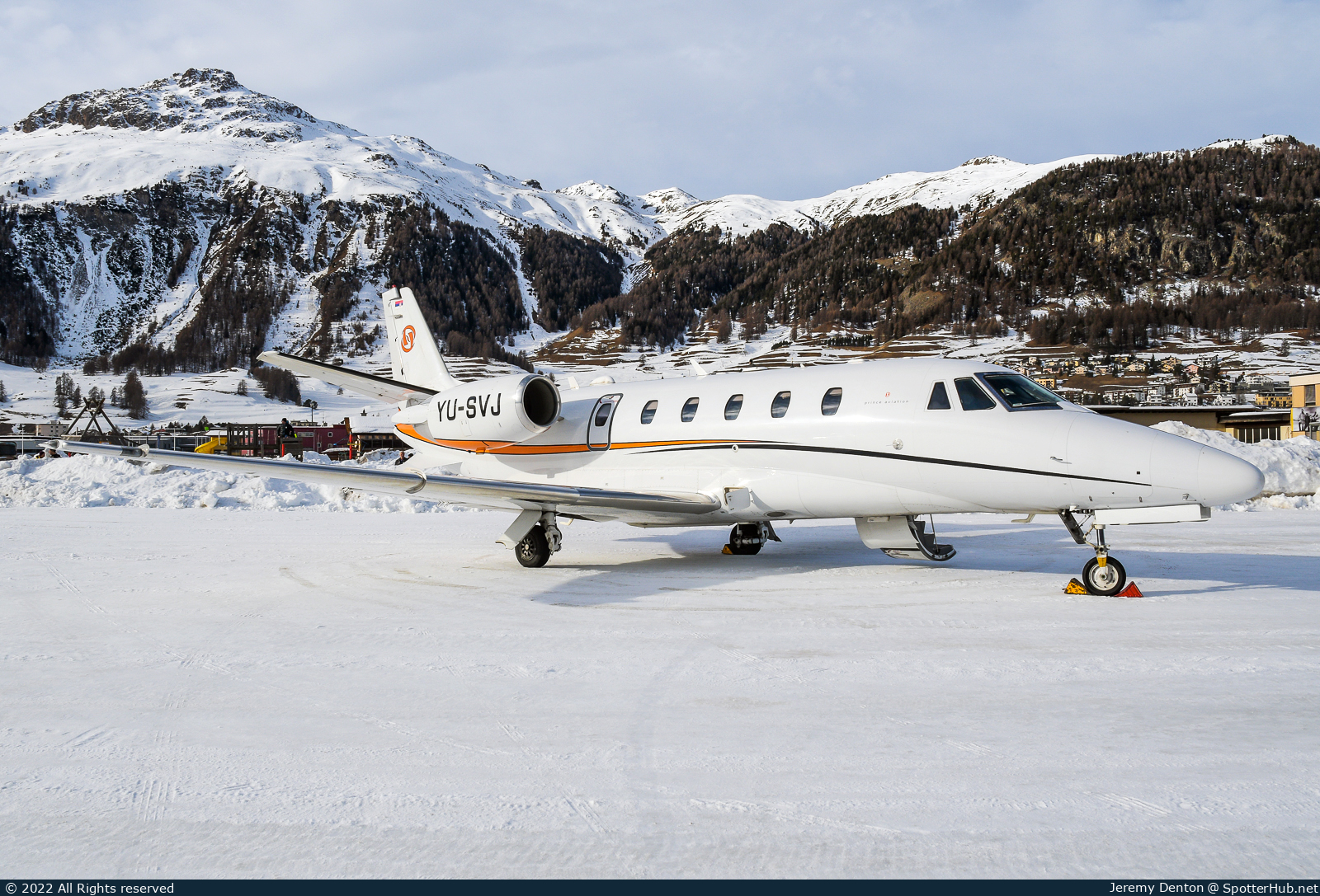 Photo of YU-SVJ - Cessna 560XL Citation XLS+ operated by Prince Aviation