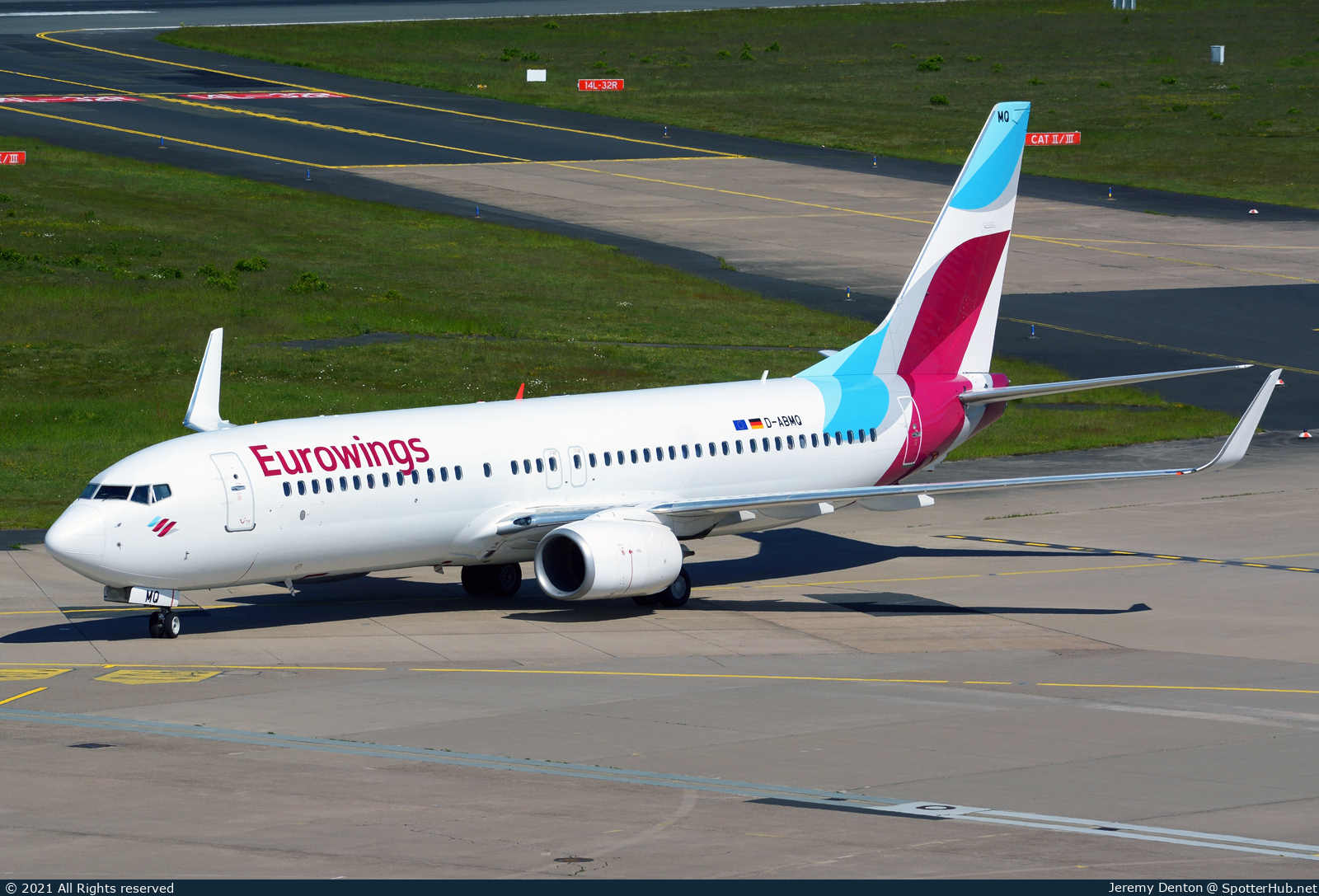 Photo of D-ABMQ - Boeing 737-86J operated by Eurowings (opb TUIfly)