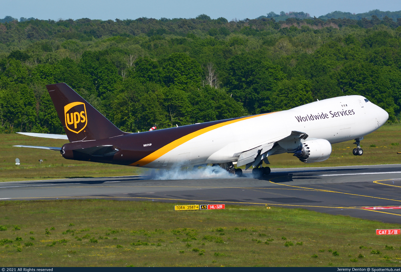 Photo of N617UP - Boeing 747-8F operated by UPS United Parcel Service