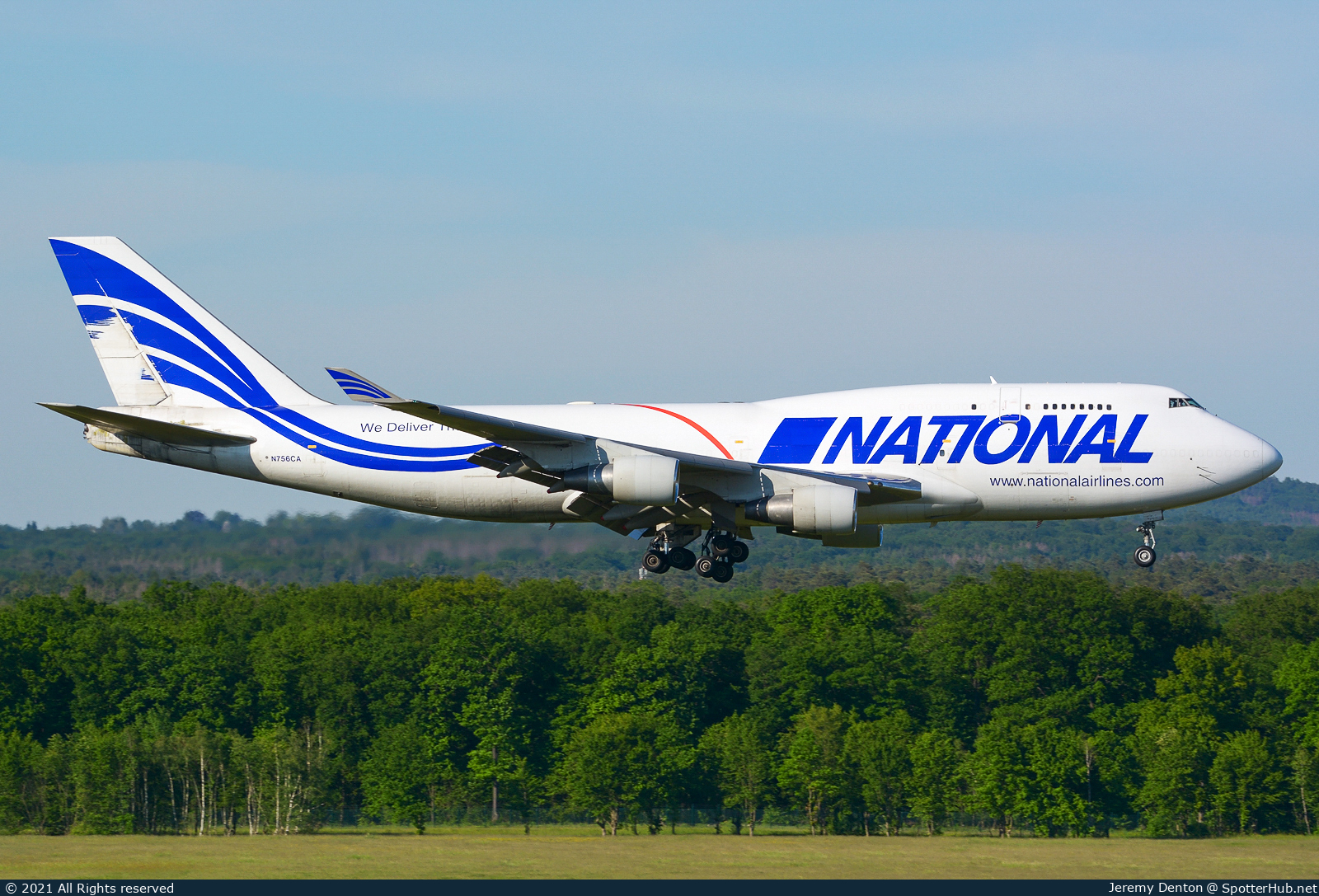 Photo of N756CA - Boeing 747-412(BCF) operated by National Airlines [2006]