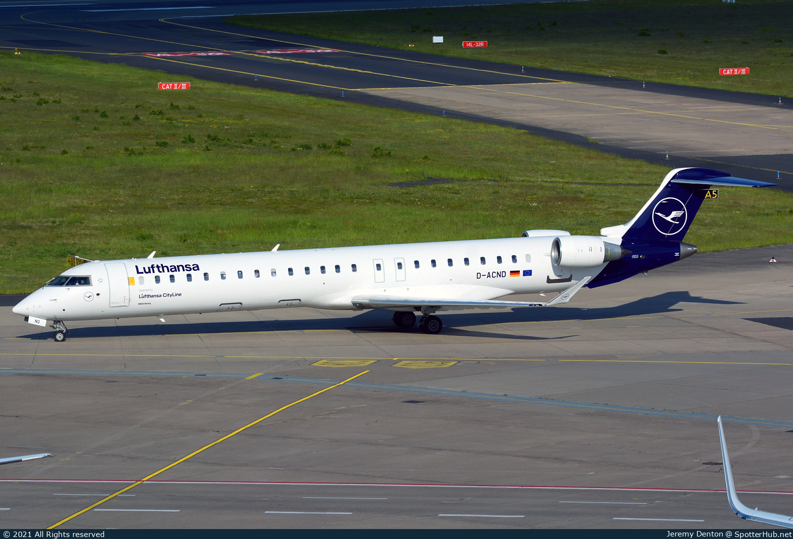 Photo of D-ACND - Bombardier CRJ-900LR operated by Lufthansa CityLine