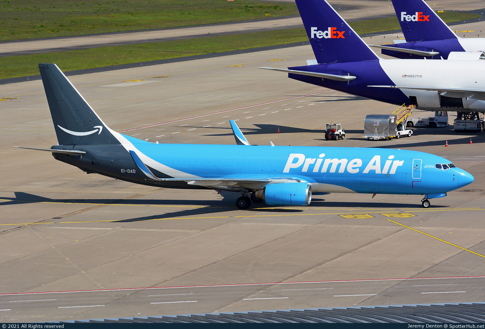 Photo of EI-DAD - Boeing 737-8AS(BCF) operated by Amazon Prime Air (opb ASL Airlines Ireland)
