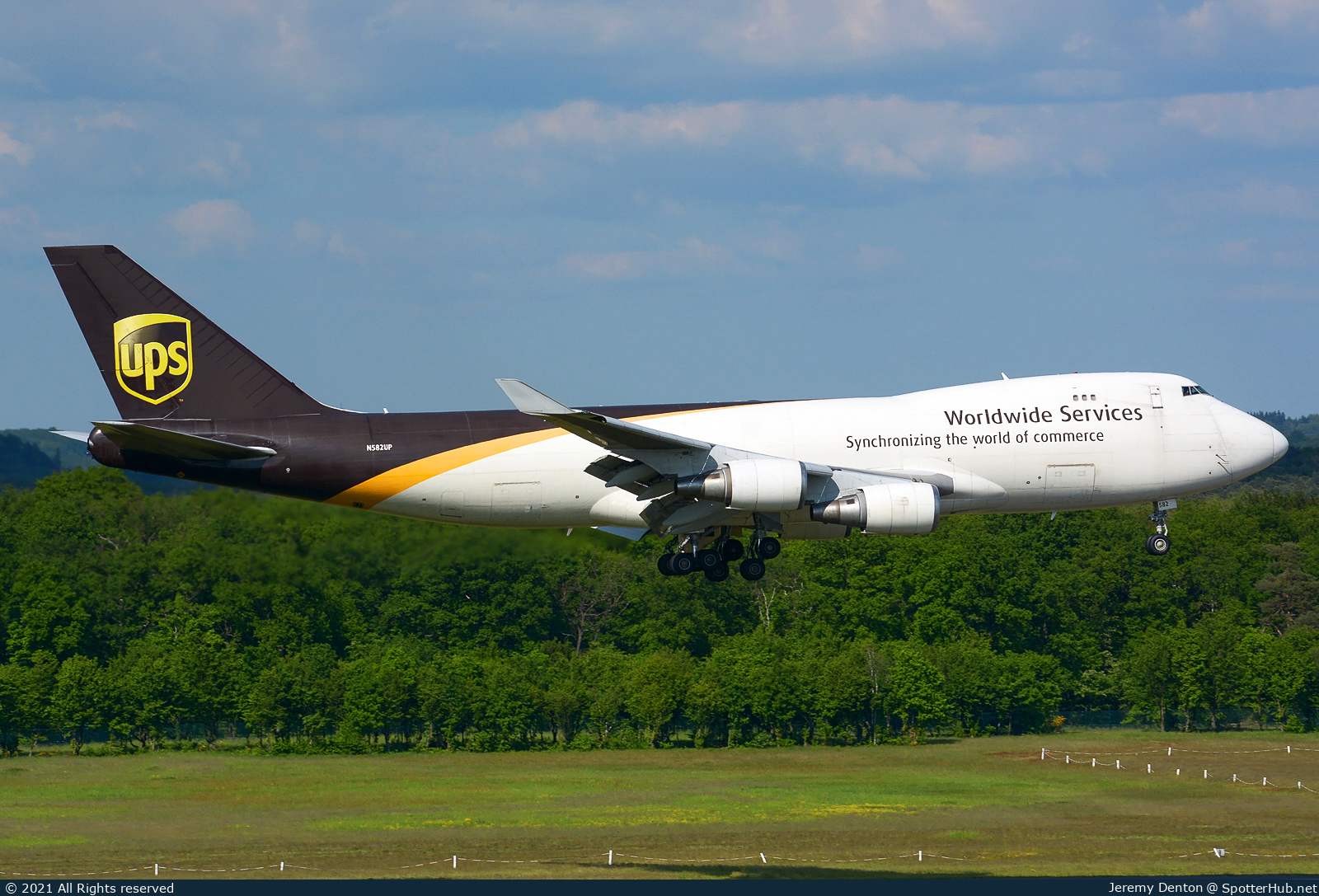 Photo of N582UP - Boeing 747-4R7F operated by UPS United Parcel Service
