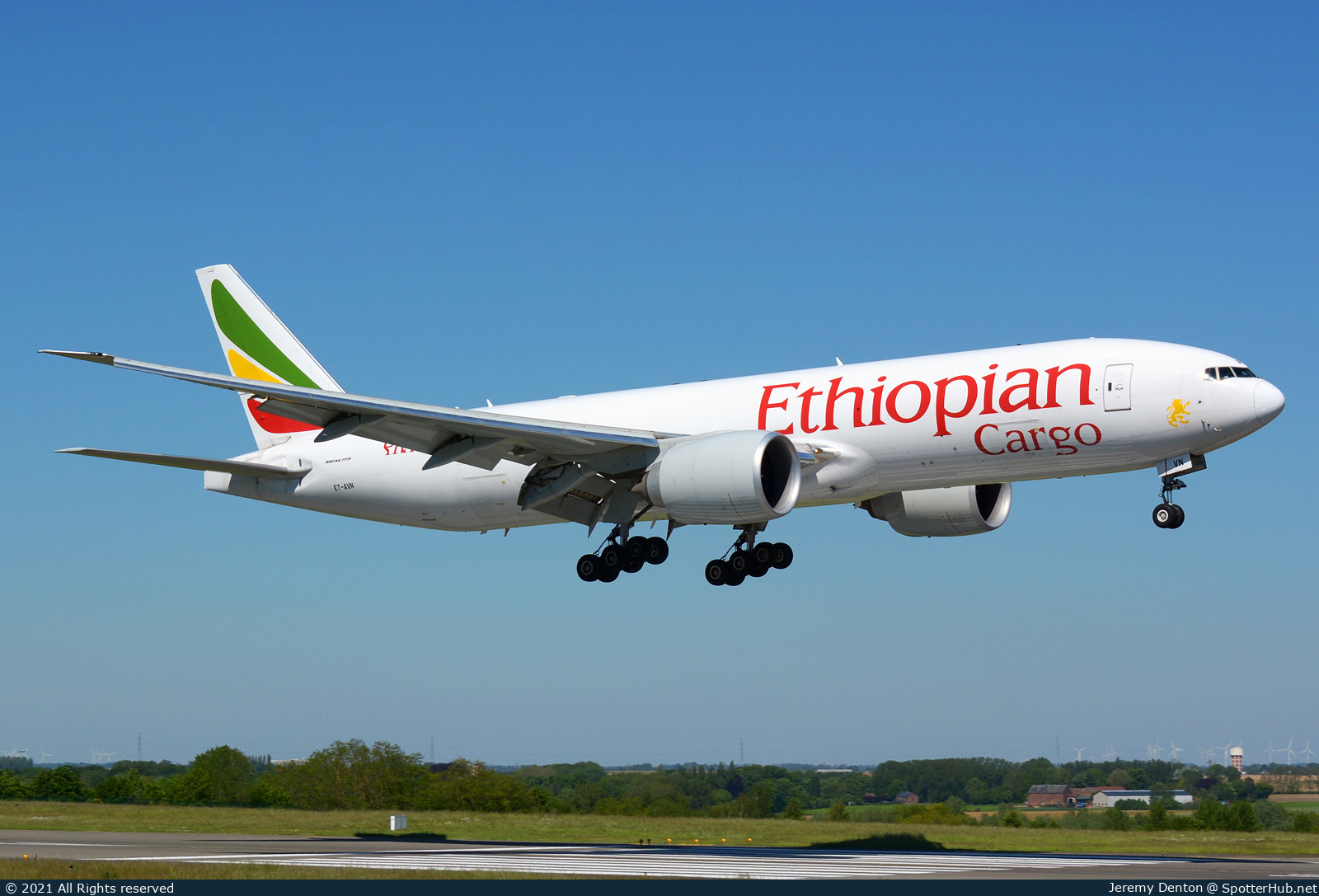 Photo of ET-AVN - Boeing 777-F60 operated by Ethiopian Airlines Cargo