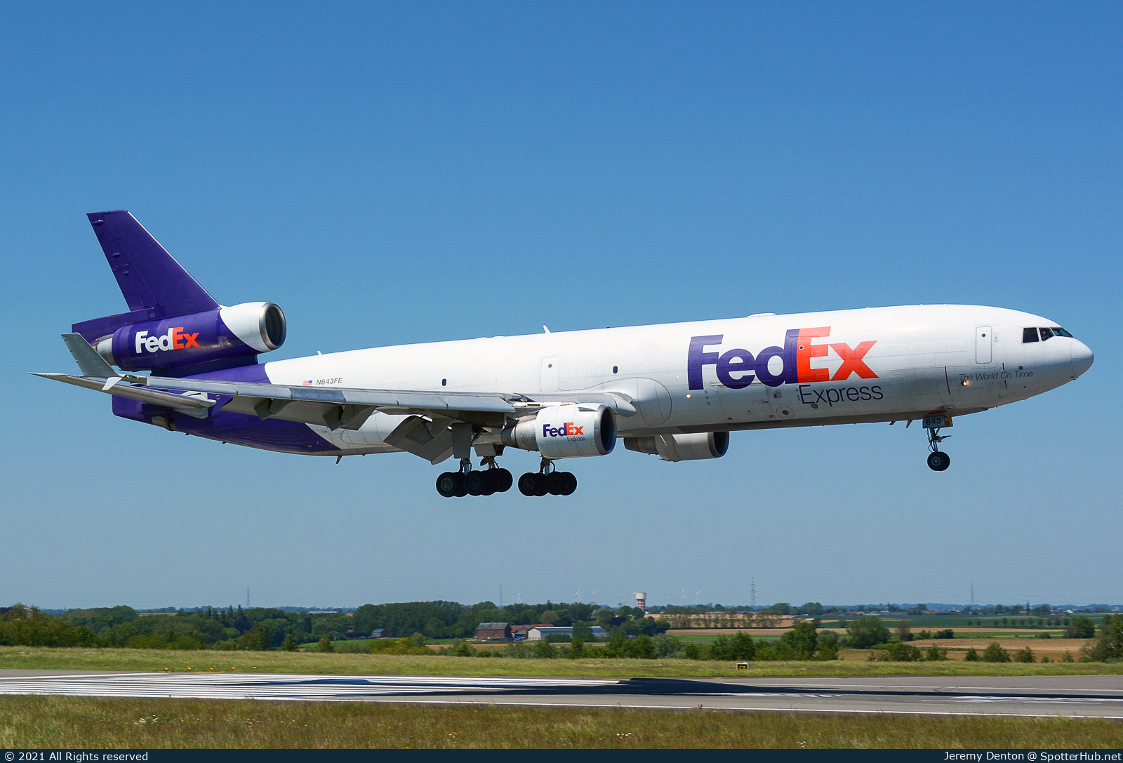 Photo of N643FE - McDonnell Douglas MD-11(F) operated by FedEx