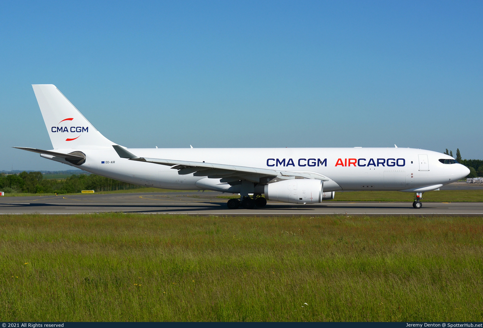 Photo of OO-AIR - Airbus A330-243F operated by CMA CGM Air Cargo (opb Air Belgium)