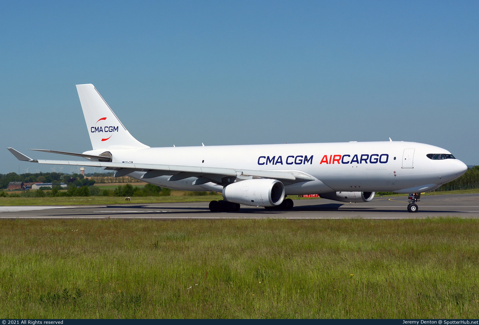 Photo of OO-CGM - Airbus A330-243F operated by CMA CGM Air Cargo (opb Air Belgium)