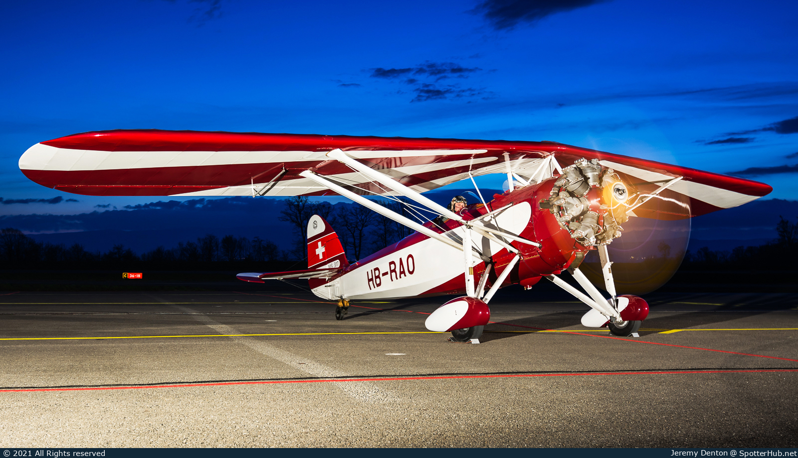 Photo of HB-RAO - Morane-Saulnier MS.317 operated by Private
