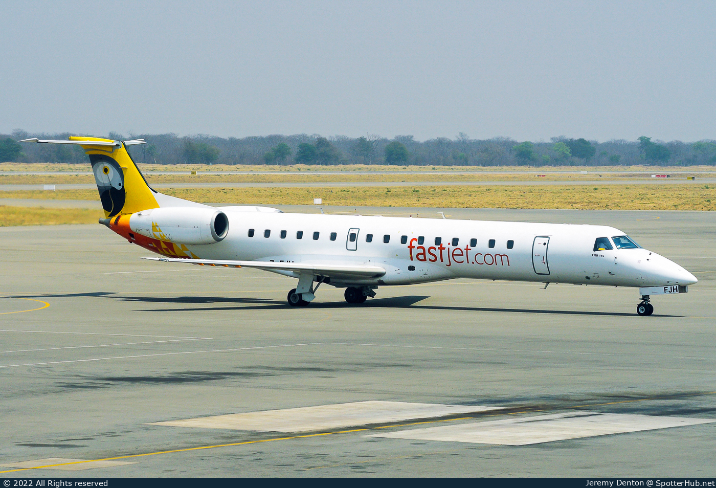 Photo of Z-FJH - Embraer ERJ-145MP operated by FastJet Zimbabwe