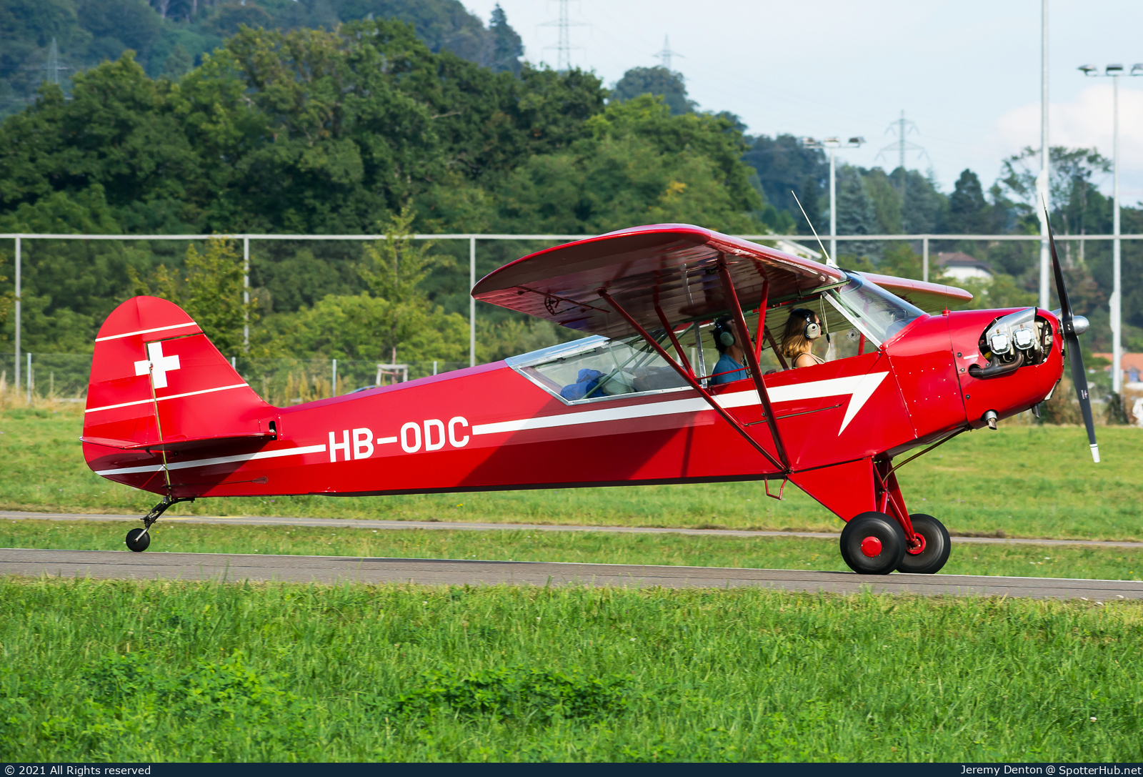 Photo of HB-ODC - Piper L-4J Grasshopper operated by Private