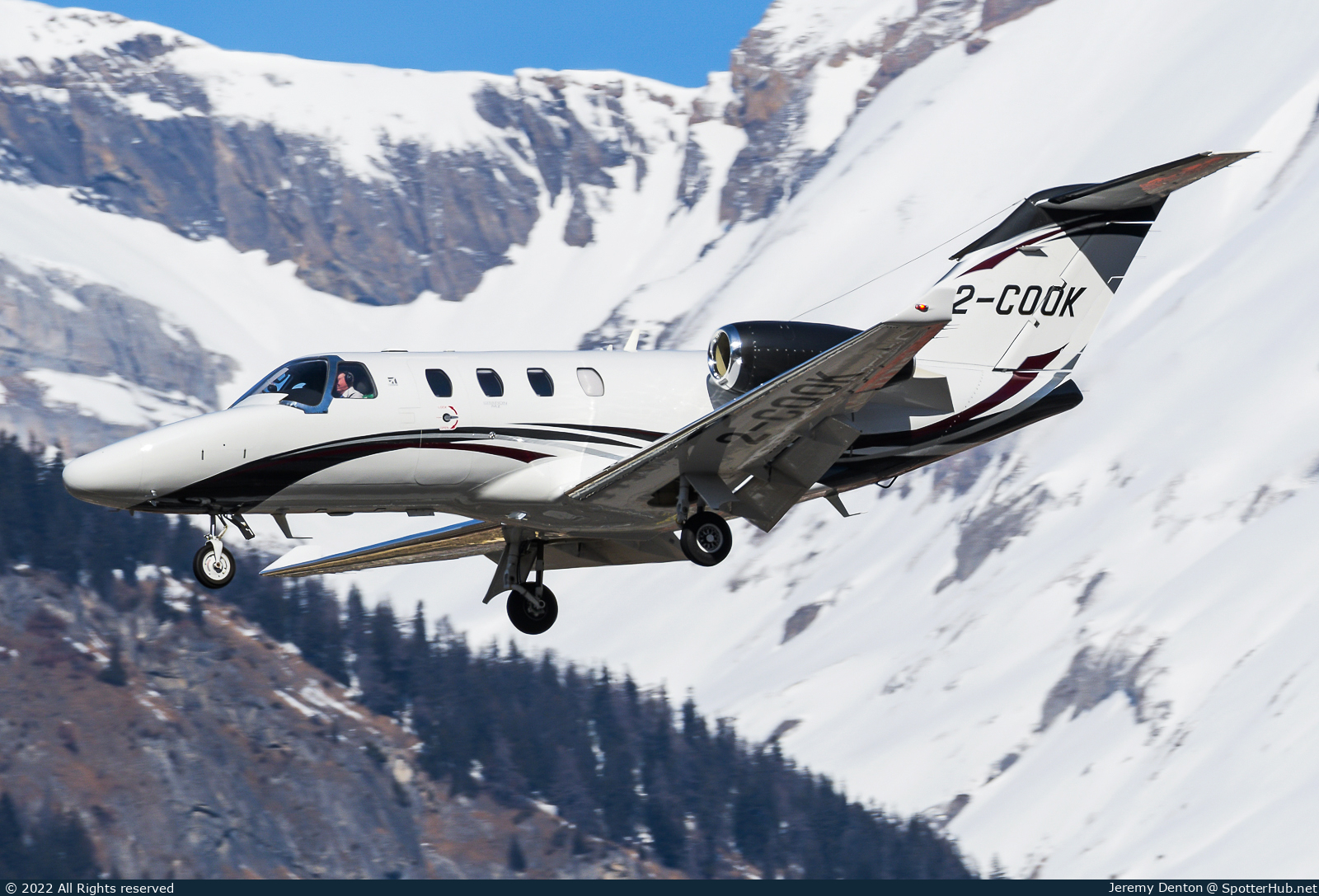 Photo of 2-COOK - Cessna 525 Citation M2 operated by Private