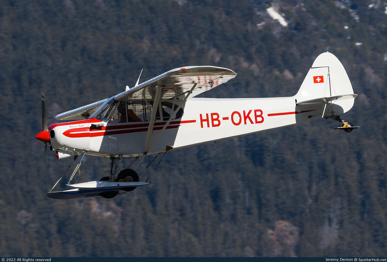 Photo of HB-OKB - Piper PA-18-150 Super Cub operated by Aéroclub de Genève