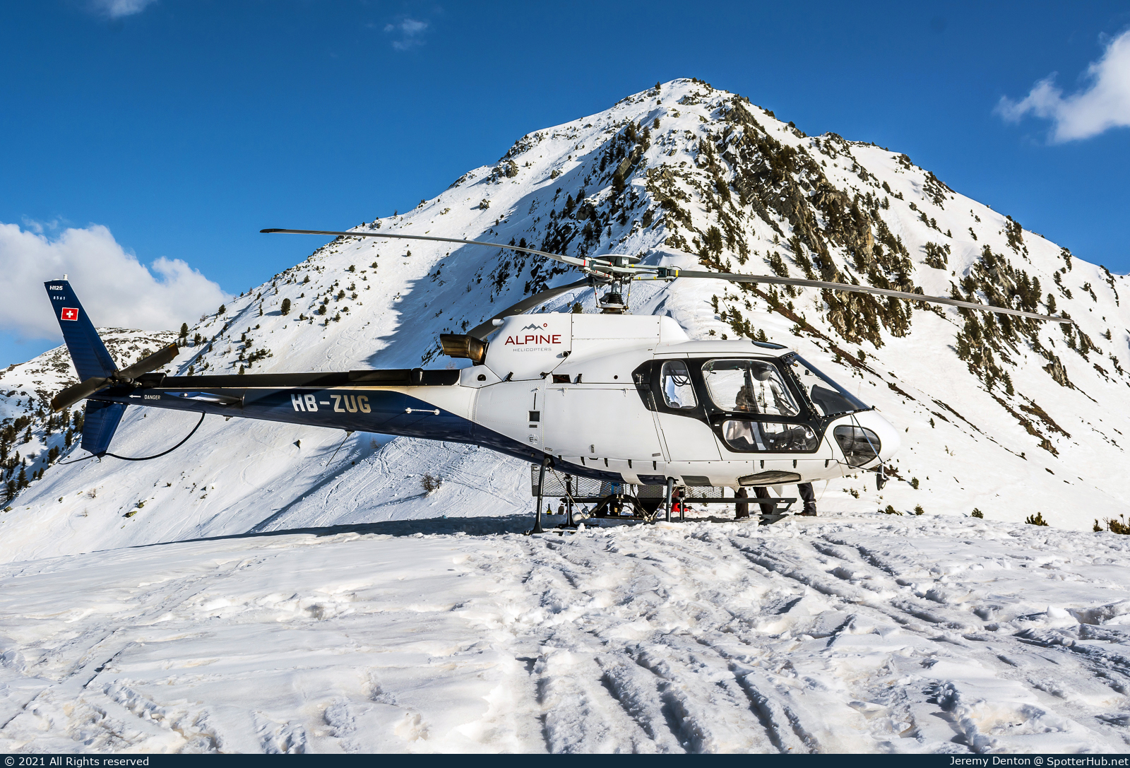 Photo of HB-ZUG - Airbus Helicopters H125 operated by Alpine Helicopters