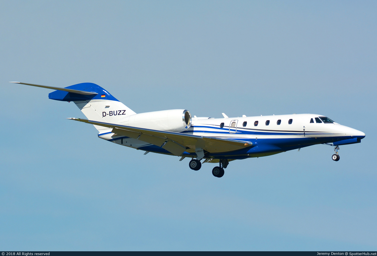Photo of D-BUZZ - Cessna 750 Citation X operated by AirX Charter