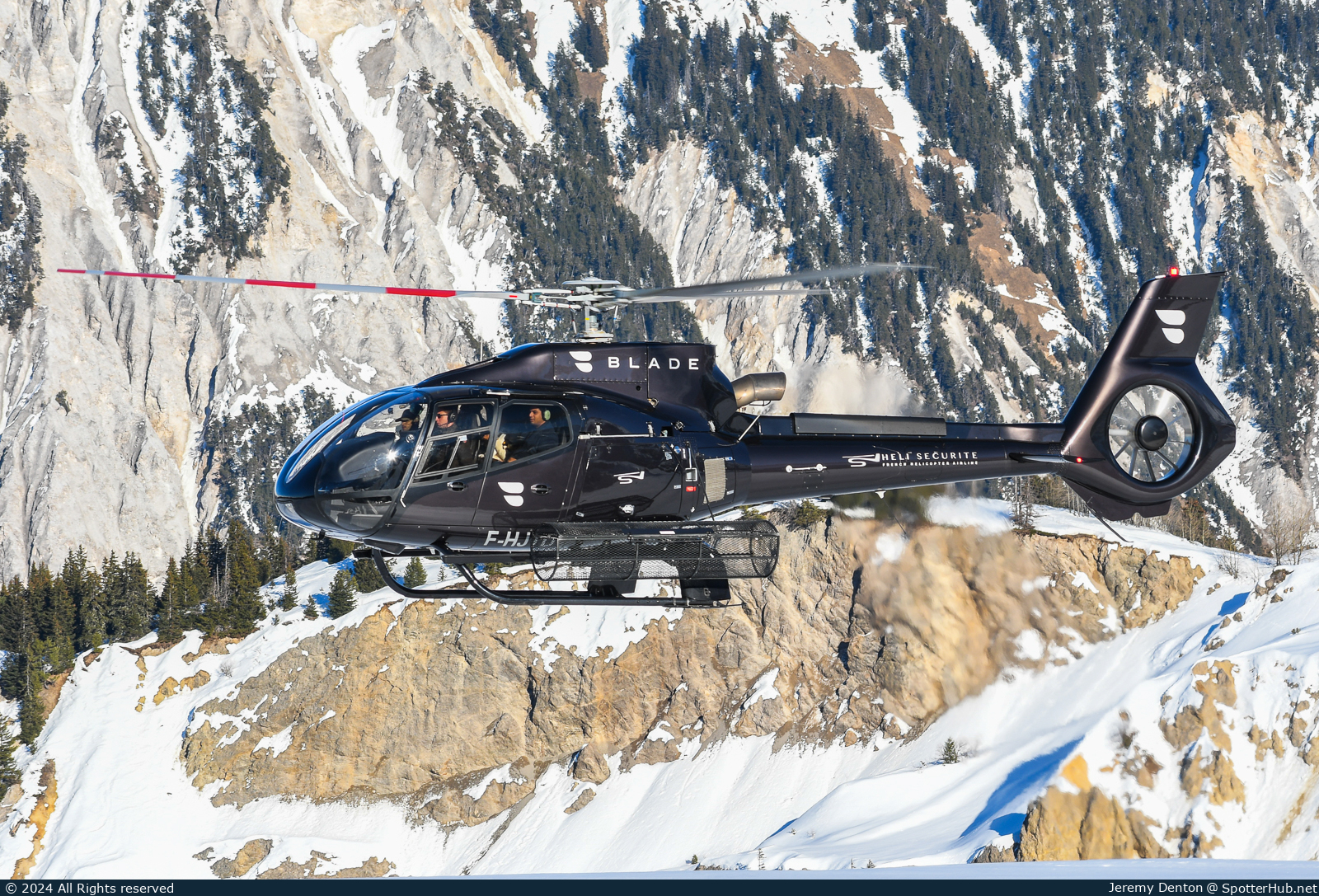 Photo of F-HJTD - Eurocopter EC130 B4 operated by Heli Securité