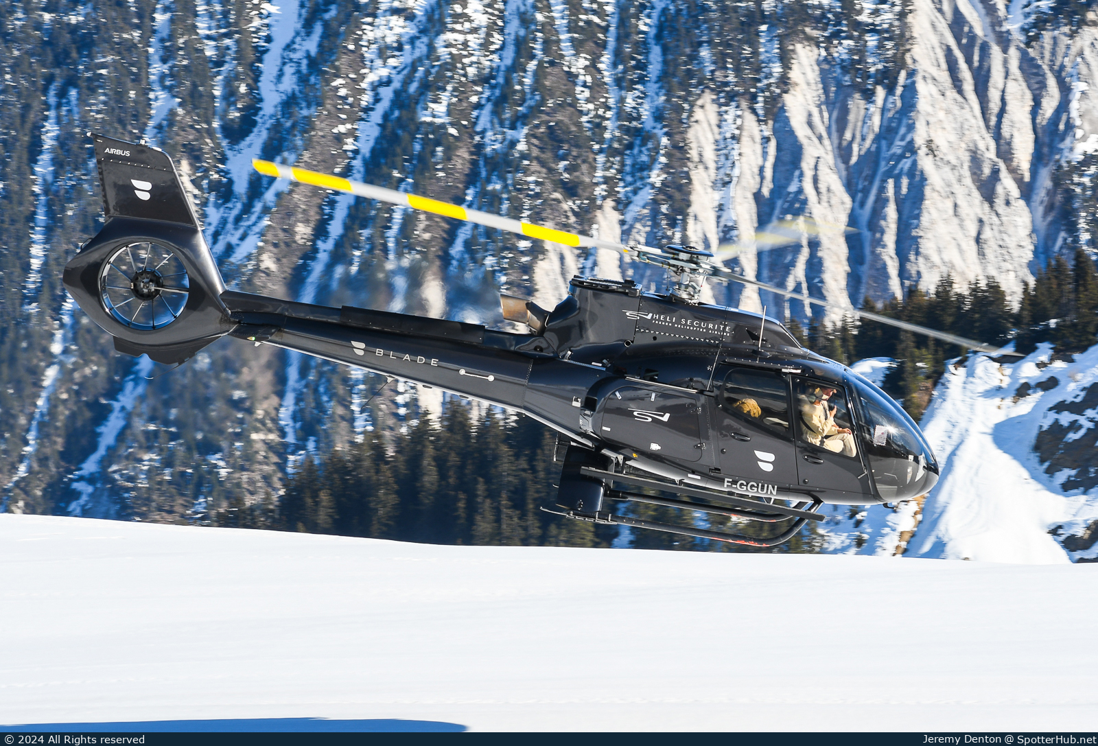 Photo of F-GGUN - Airbus Helicopters H130 operated by Heli Securité