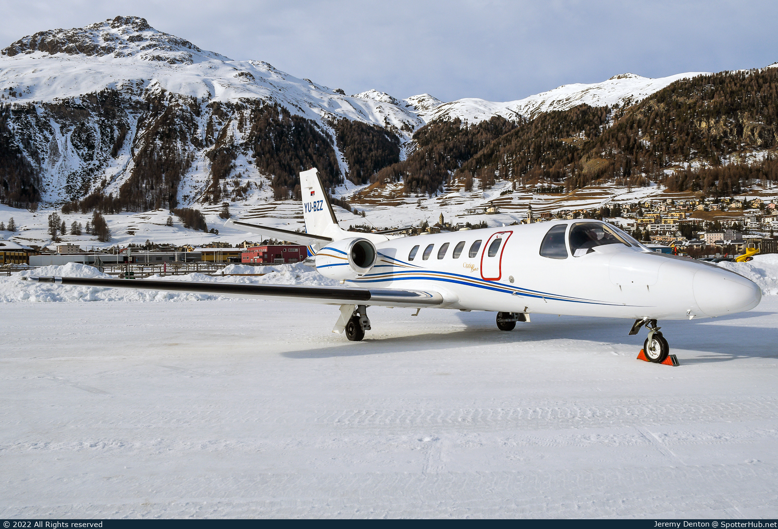 Photo of YU-BZZ - Cessna 550B Citation Bravo operated by Air Pink