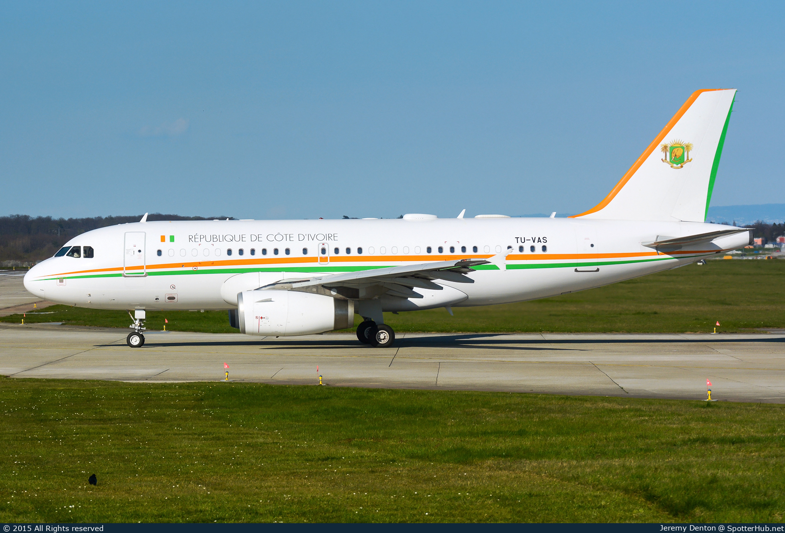 Photo of TU-VAS - Airbus A319-133(CJ) operated by Government of Ivory Coast