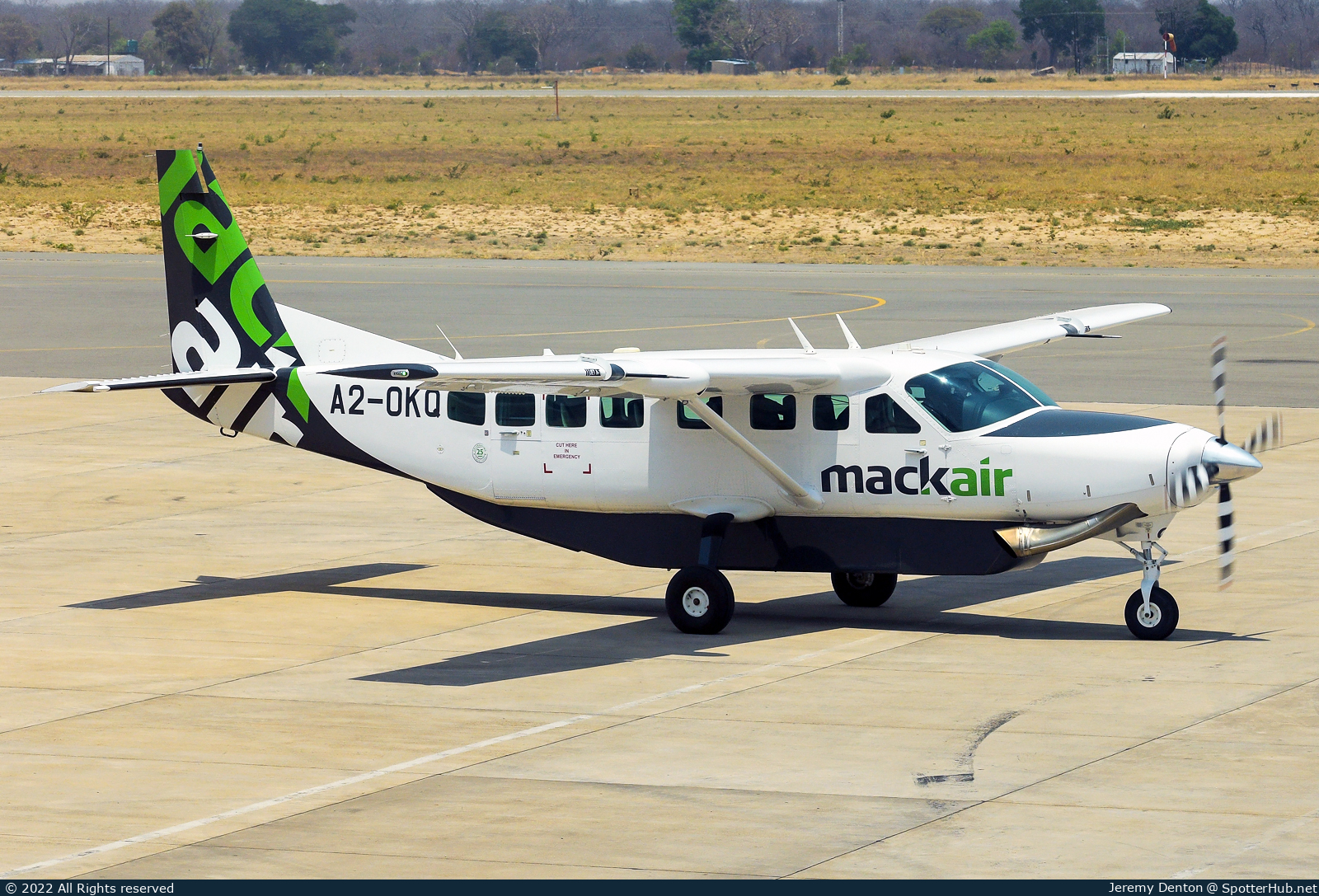 Photo of A2-OKQ - Cessna 208B Grand Caravan EX operated by Mack Air