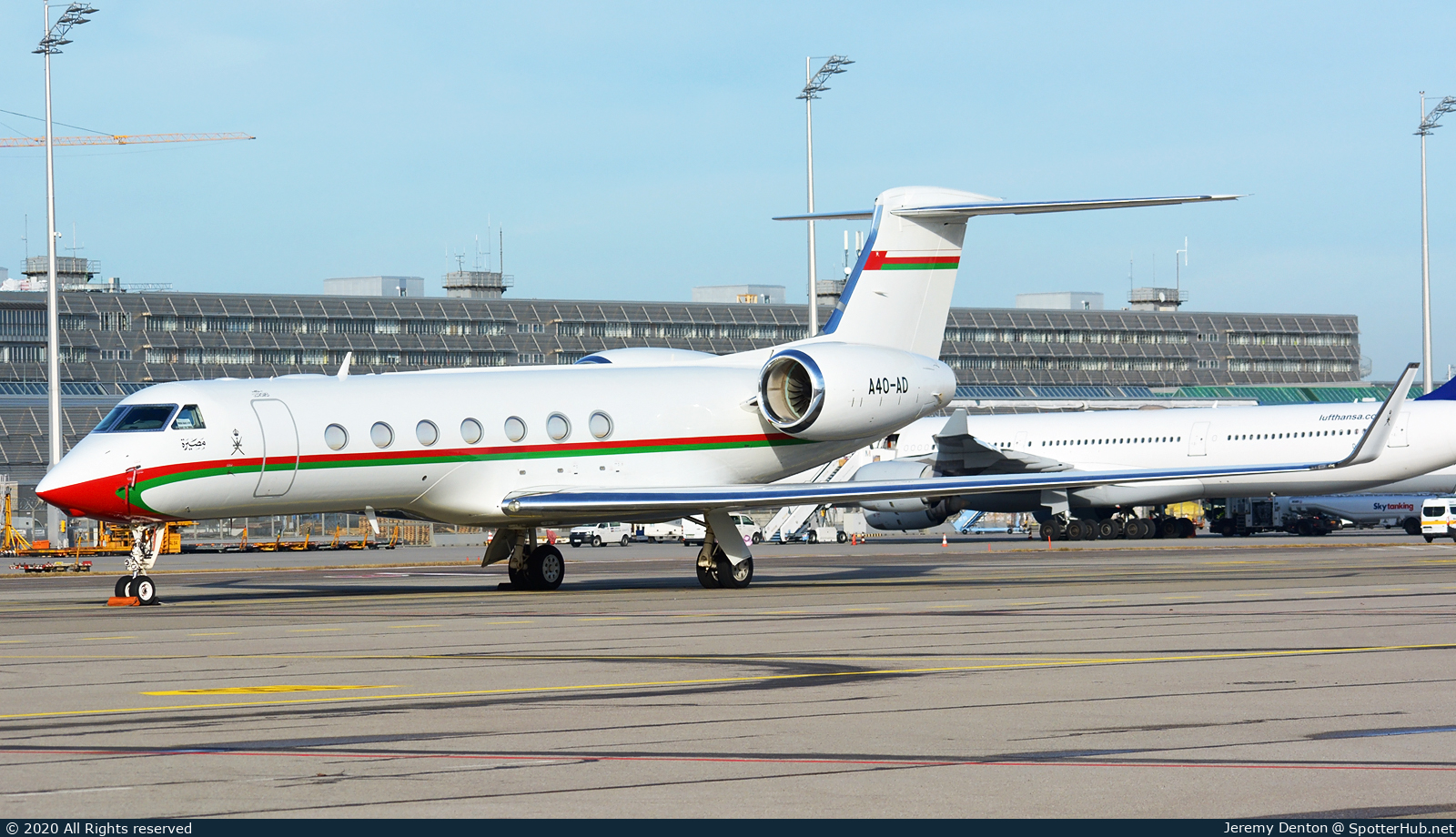 Photo of A4O-AD - Gulfstream GV-SP (G550) operated by Oman Royal Flight
