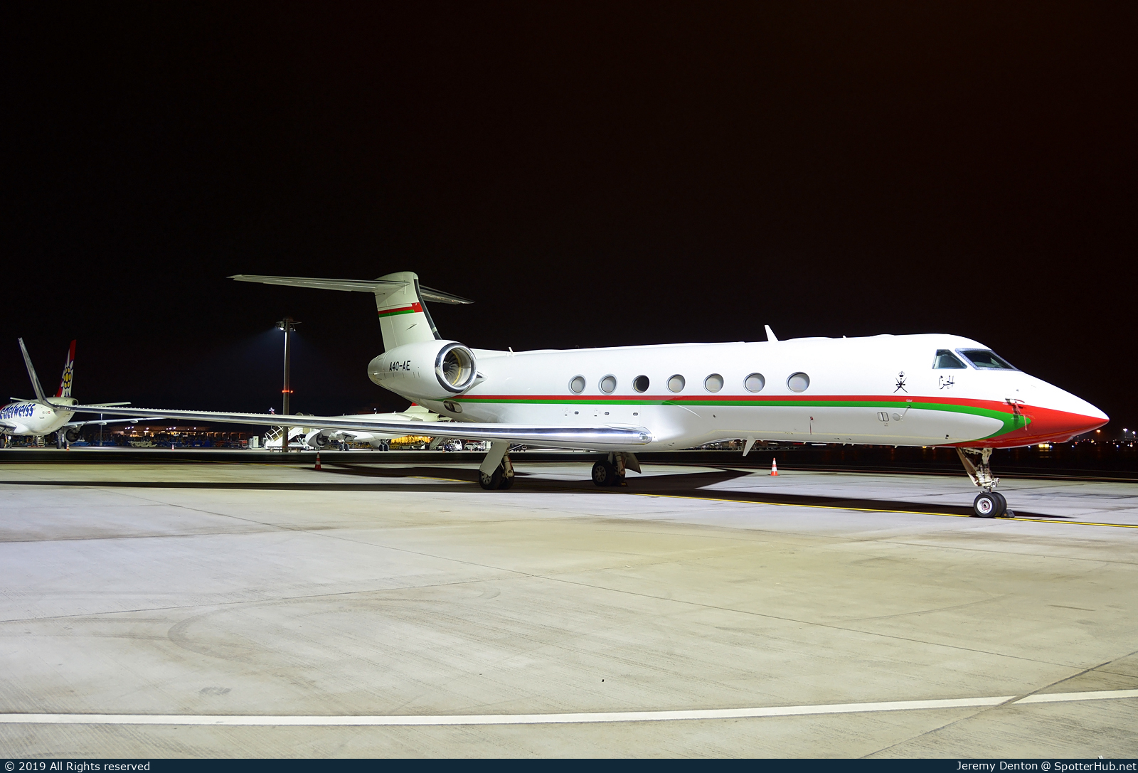 Photo of A4O-AE - Gulfstream GV-SP (G550) operated by Oman Royal Flight