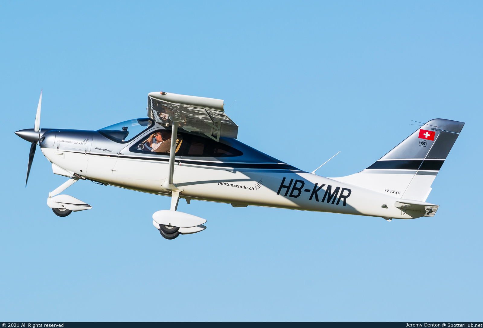 Photo of HB-KMR - Tecnam P2008JC Mk.II operated by Fliegerschule St. Gallen - Altenrhein