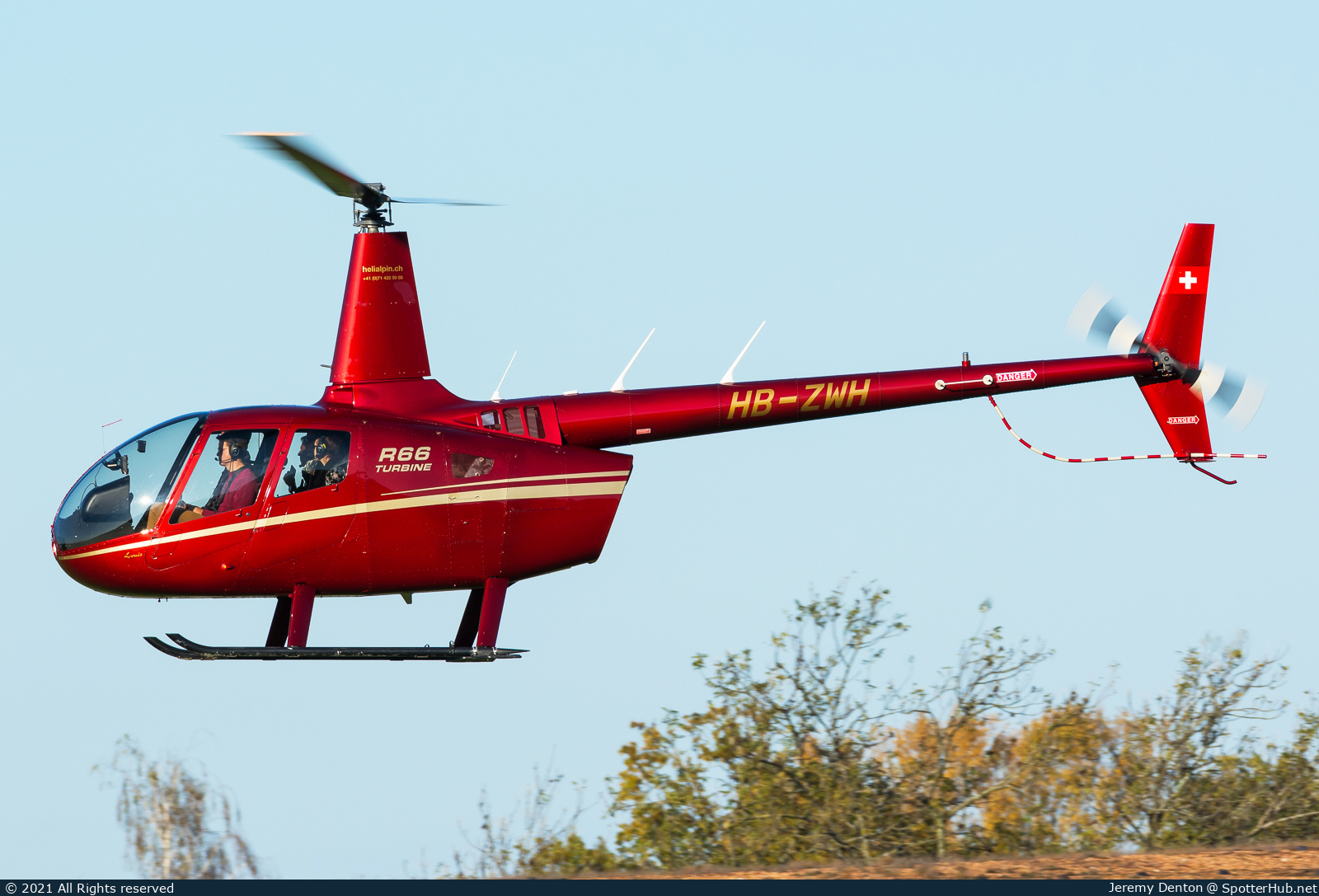 Photo of HB-ZWH - Robinson R66 Turbine operated by Helialpin
