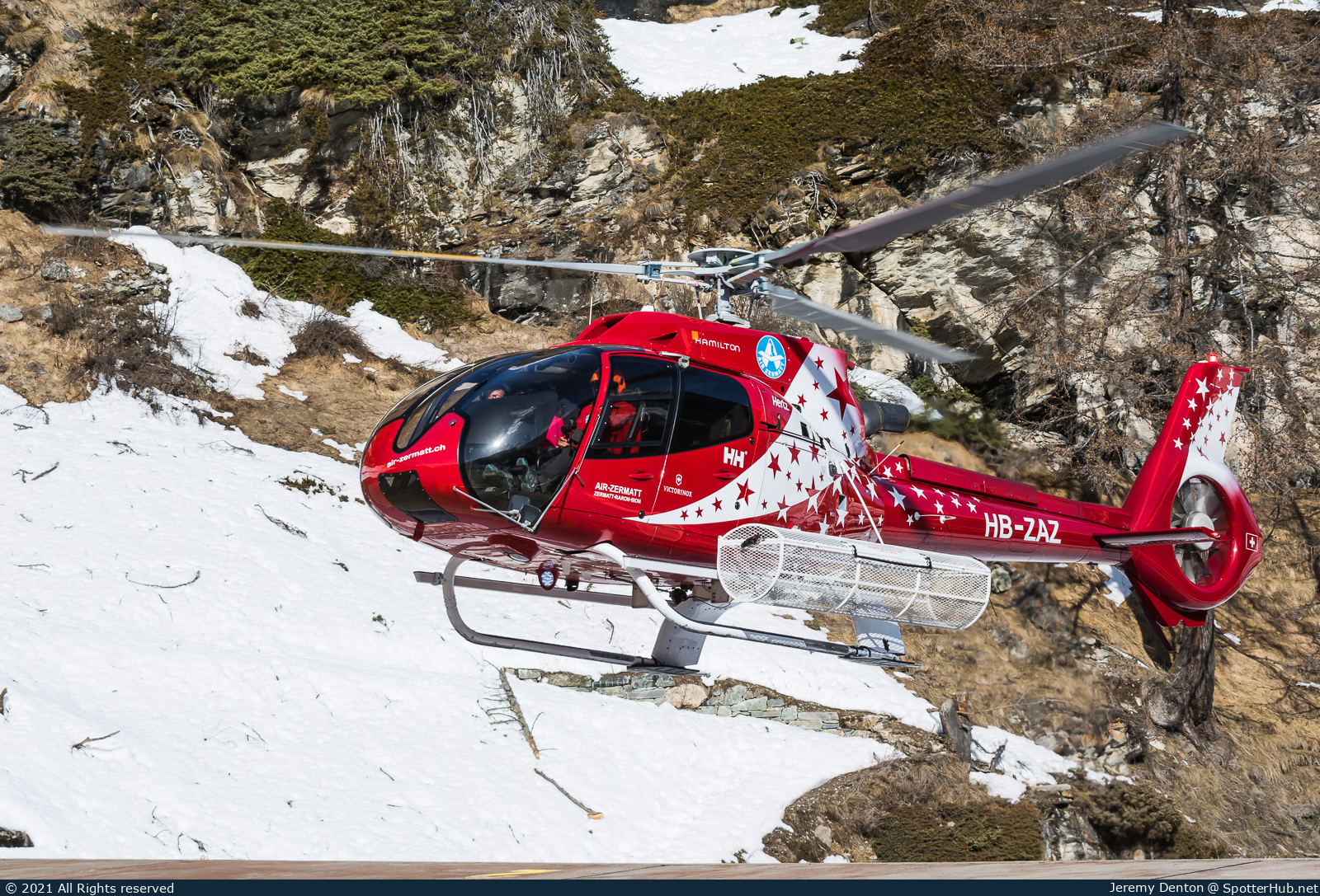 Photo of HB-ZAZ - Airbus Helicopters H130 operated by Air Zermatt