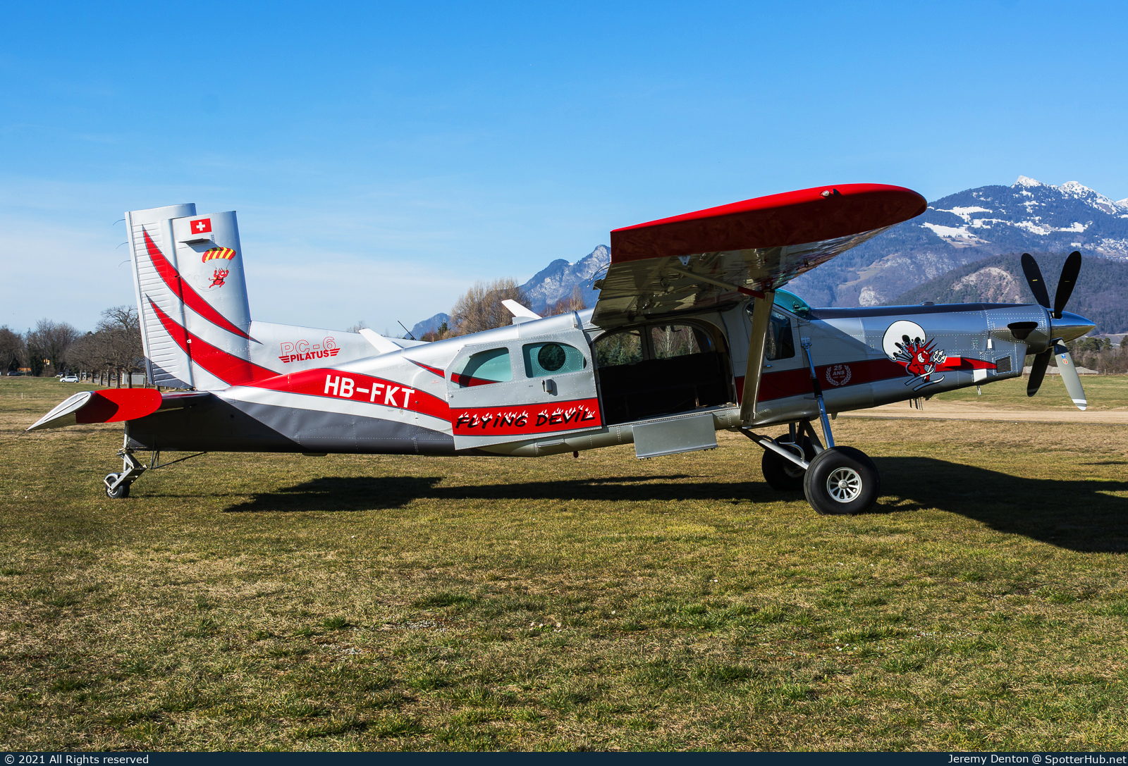 Photo of HB-FKT - Pilatus PC-6/B2-H4 Turbo Porter operated by Flying Devil