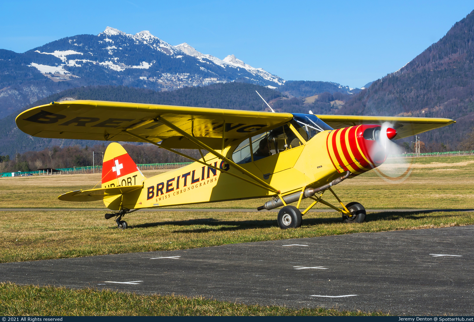 Photo of HB-ORT - Piper PA-18-180M Super Cub operated by Private