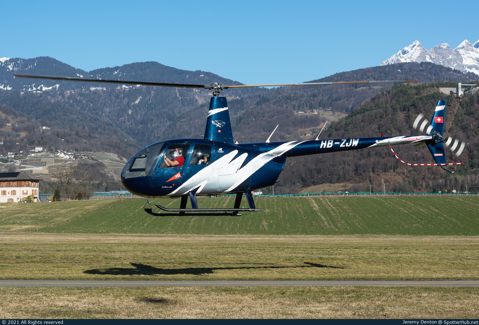 Photo of HB-ZJW - Robinson R44 Raven II operated by Chablais Heli Club