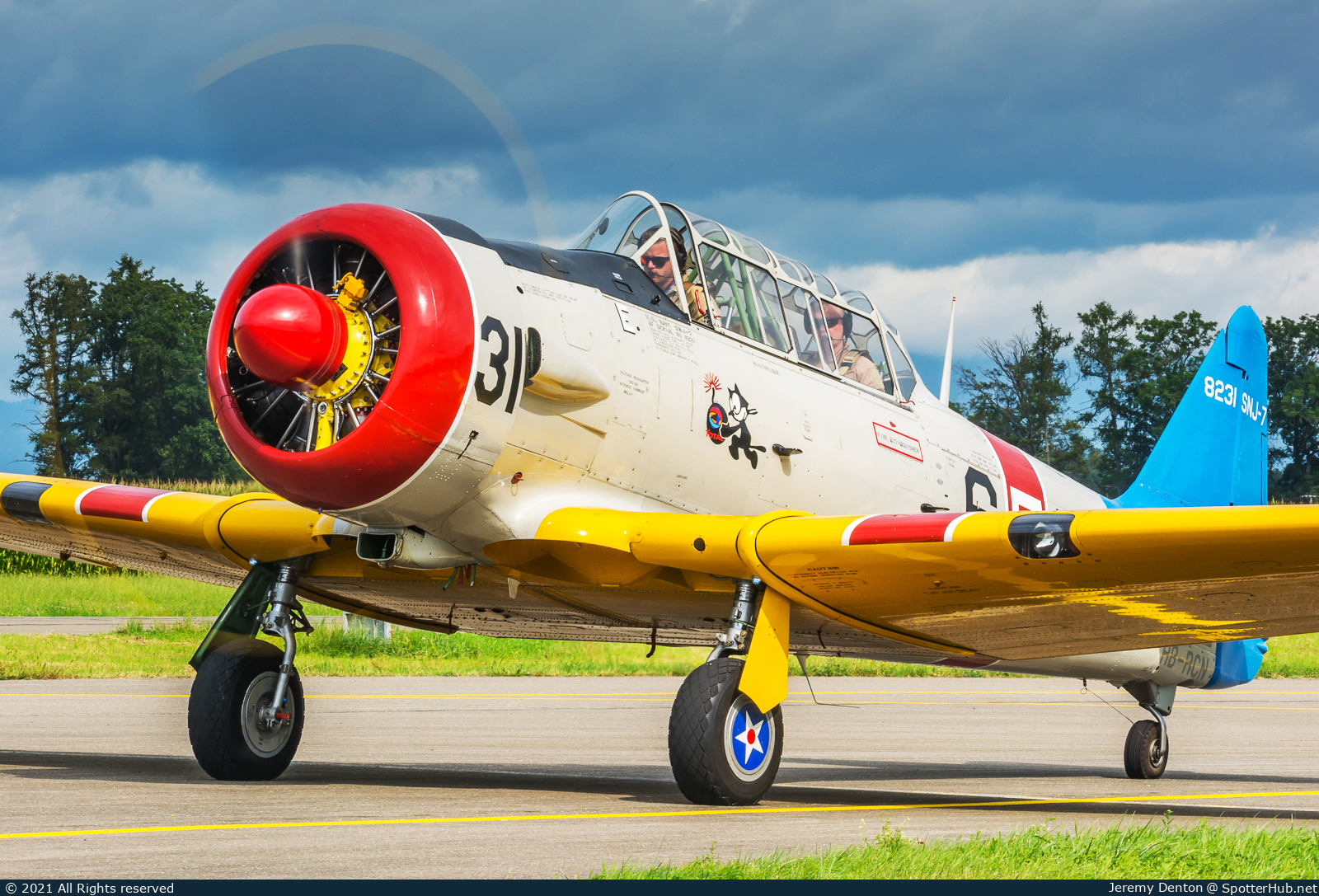 Photo of HB-RCN - North American T-6G Texan operated by Private