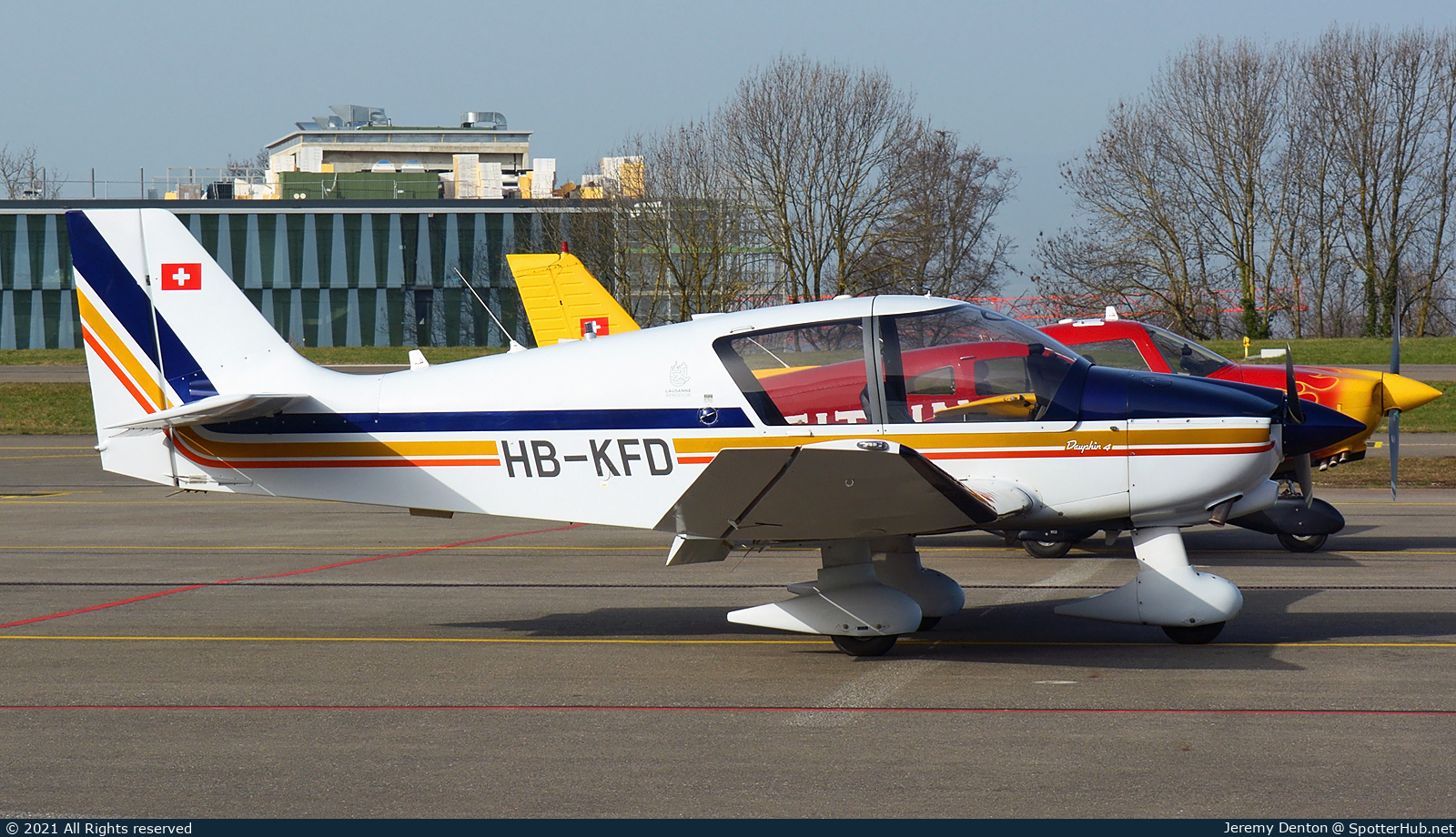 Photo of HB-KFD - Robin DR400/140B Dauphin 4 operated by Lausanne Aeroclub
