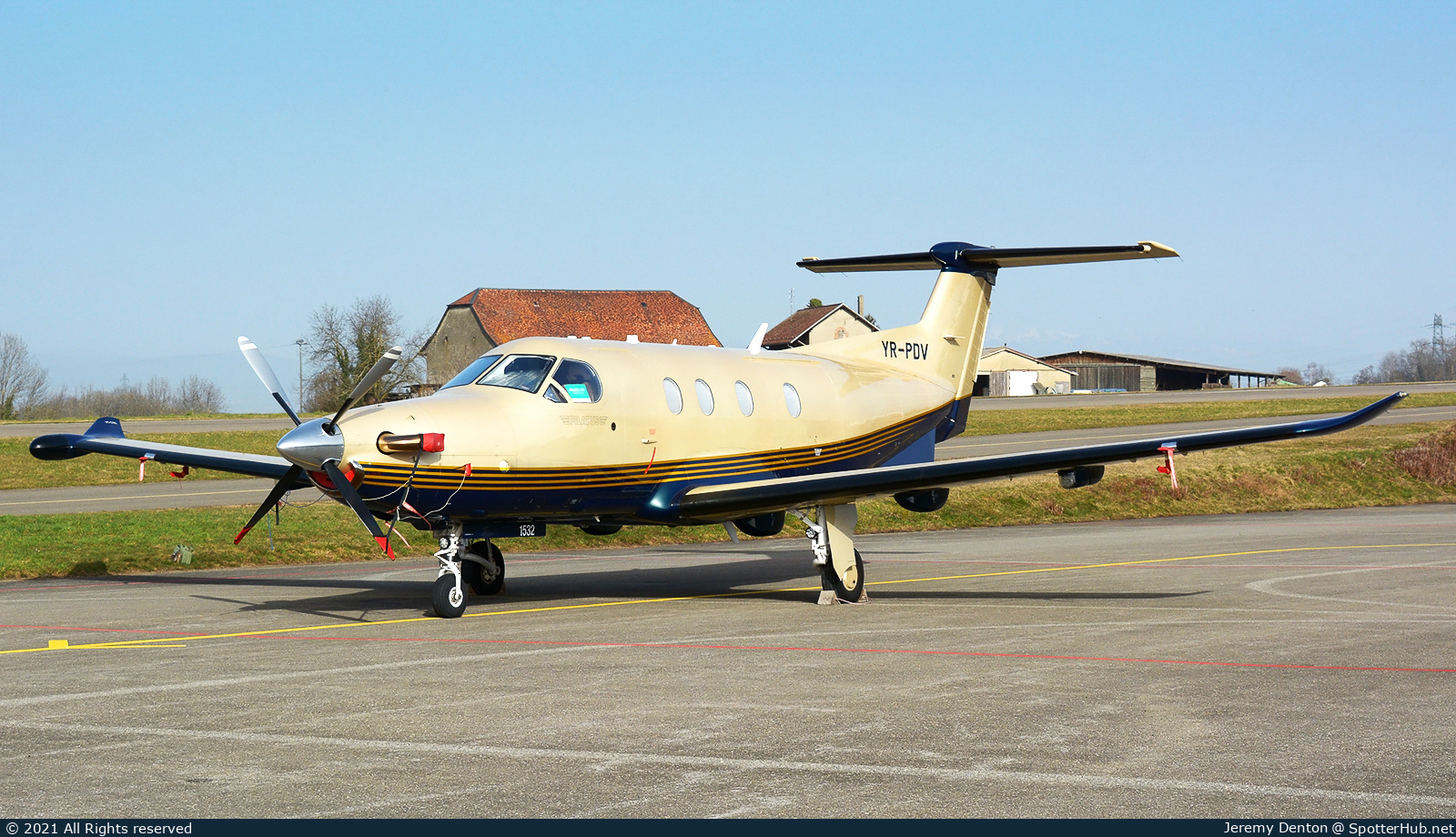 Photo of YR-PDV - Pilatus PC-12 NG operated by Private