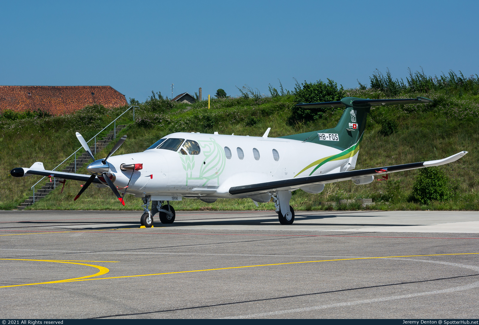 Photo of HB-FQS - Pilatus PC-12 NG operated by Pilatus Business Aircraft