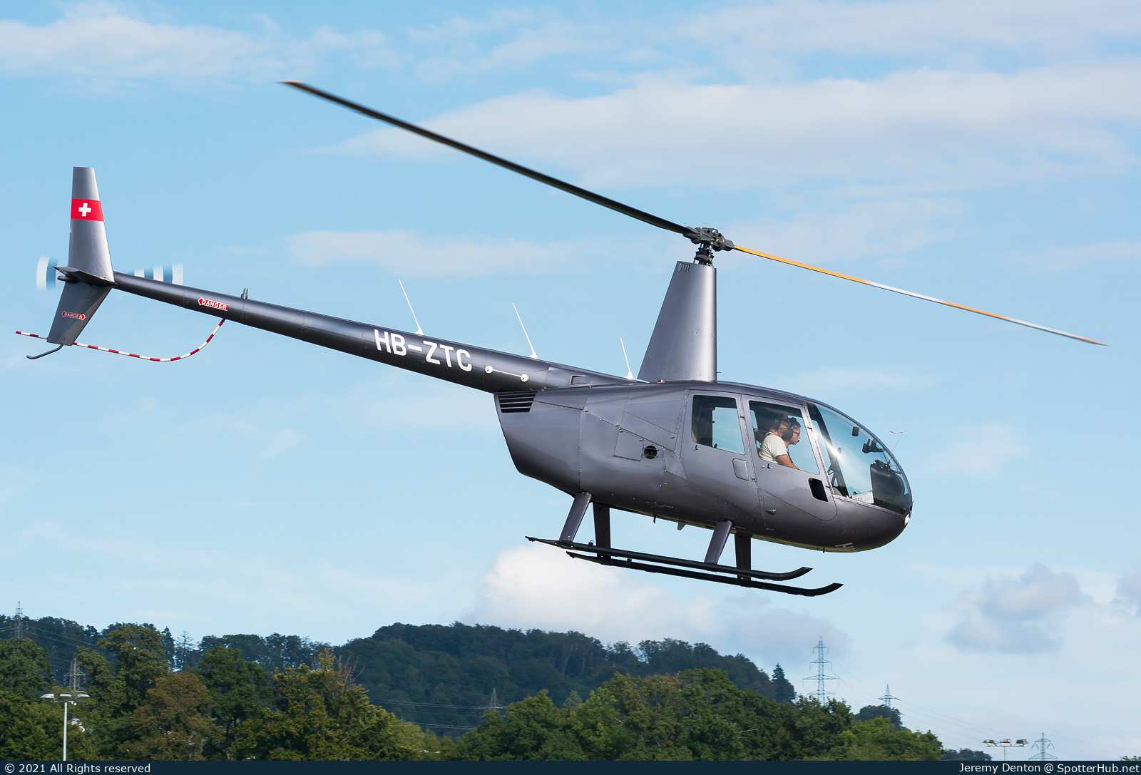 Photo of HB-ZTC - Robinson R44 Raven II operated by Private