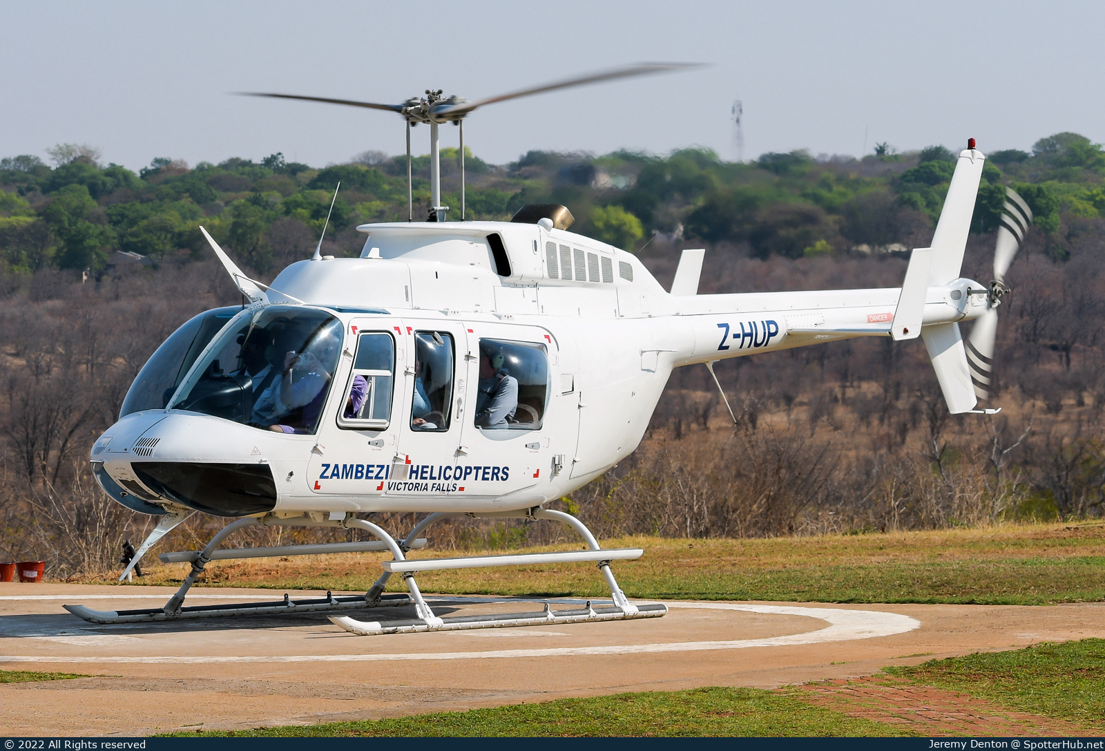 Photo of Z-HUP - Bell 206L-3 LongRanger III operated by Zambezi Helicopters