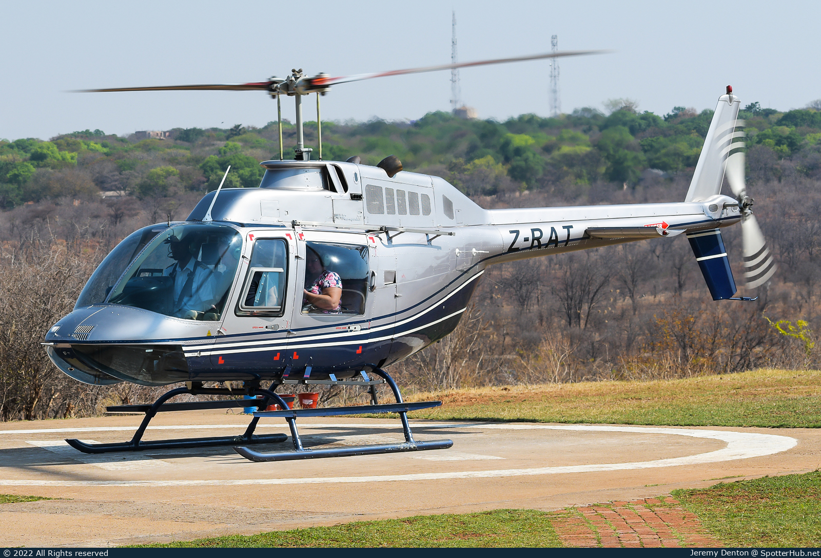Photo of Z-RAT - Bell 206B JetRanger III operated by Zambezi Helicopters