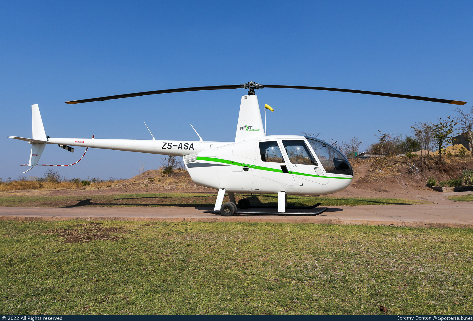 Photo of ZS-ASA - Robinson R44 Raven II at Chikopokopo Helicopters Heliport
