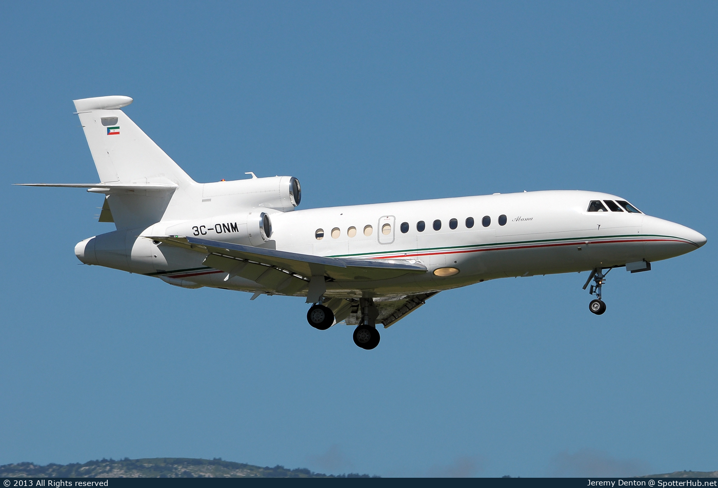 Photo of 3C-ONM - Dassault Falcon 900B operated by Government of Equatorial Guinea