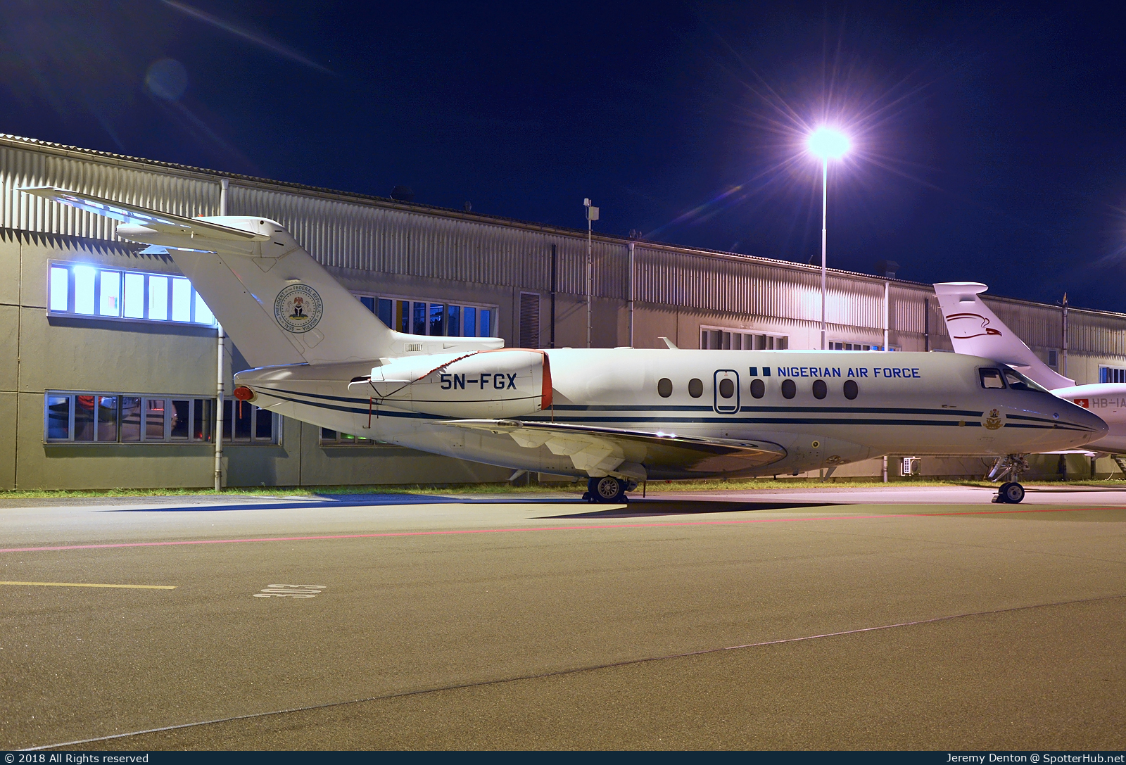 Photo of 5N-FGX - Hawker Beechcraft 4000 operated by Nigerian Air Force