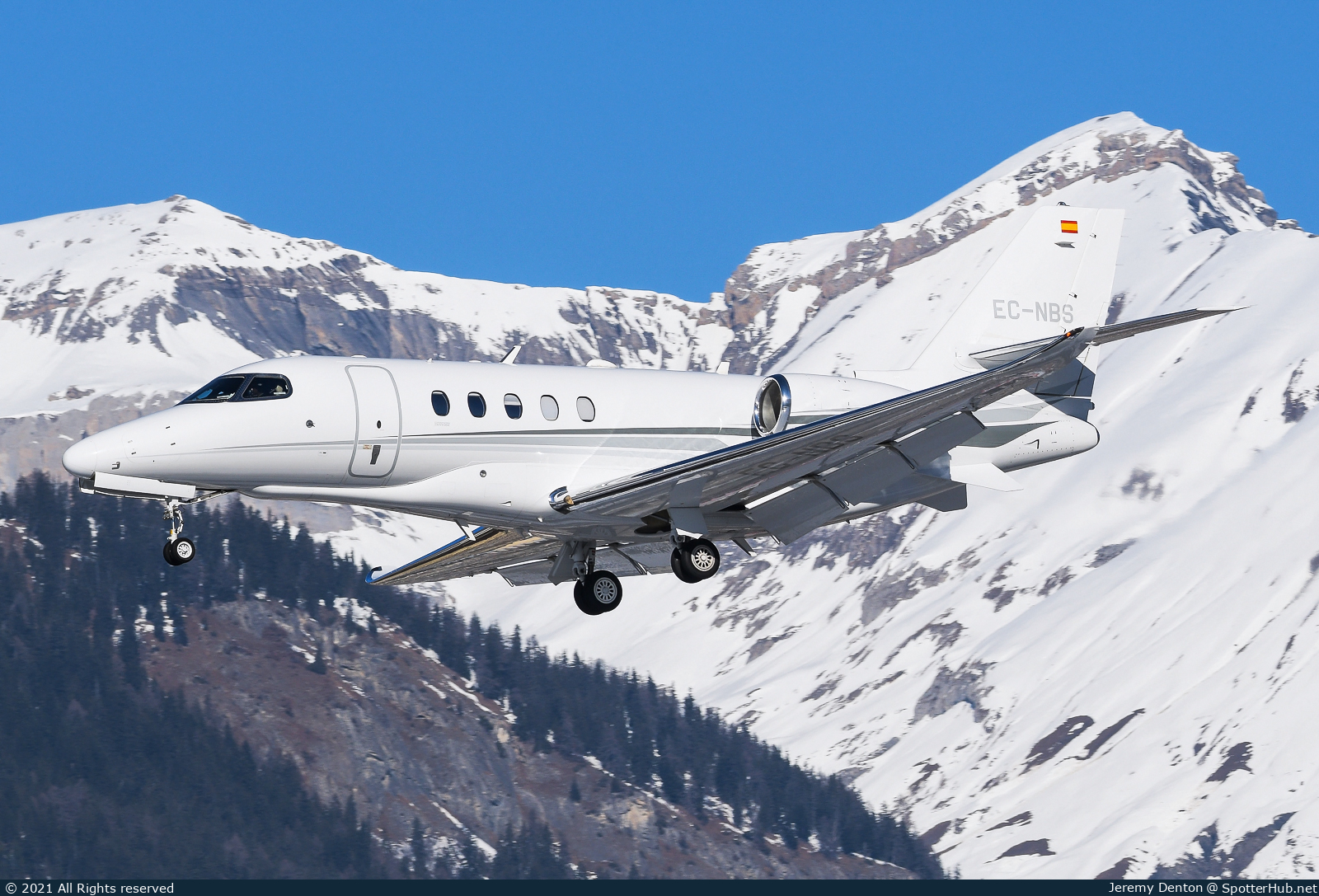 Photo of EC-NBS - Cessna 680A Citation Latitude operated by Gestair Private Jets