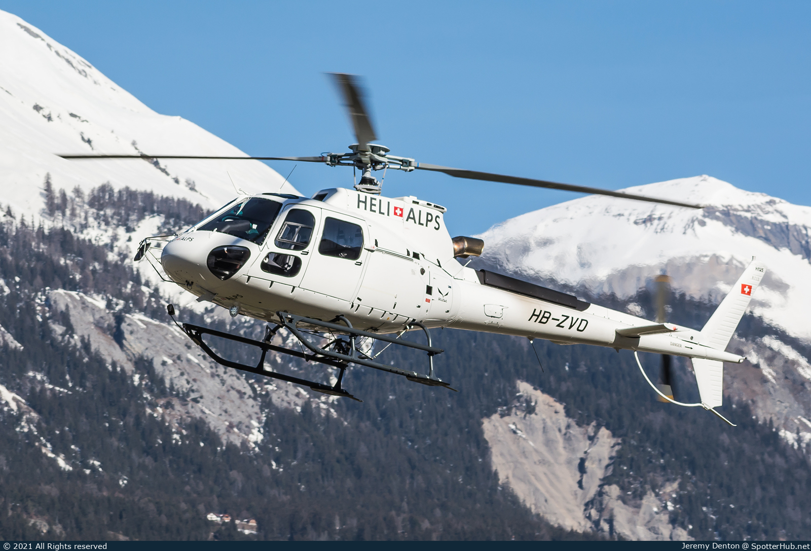 Photo of HB-ZVO - Airbus Helicopters H125 operated by Héli-Alpes