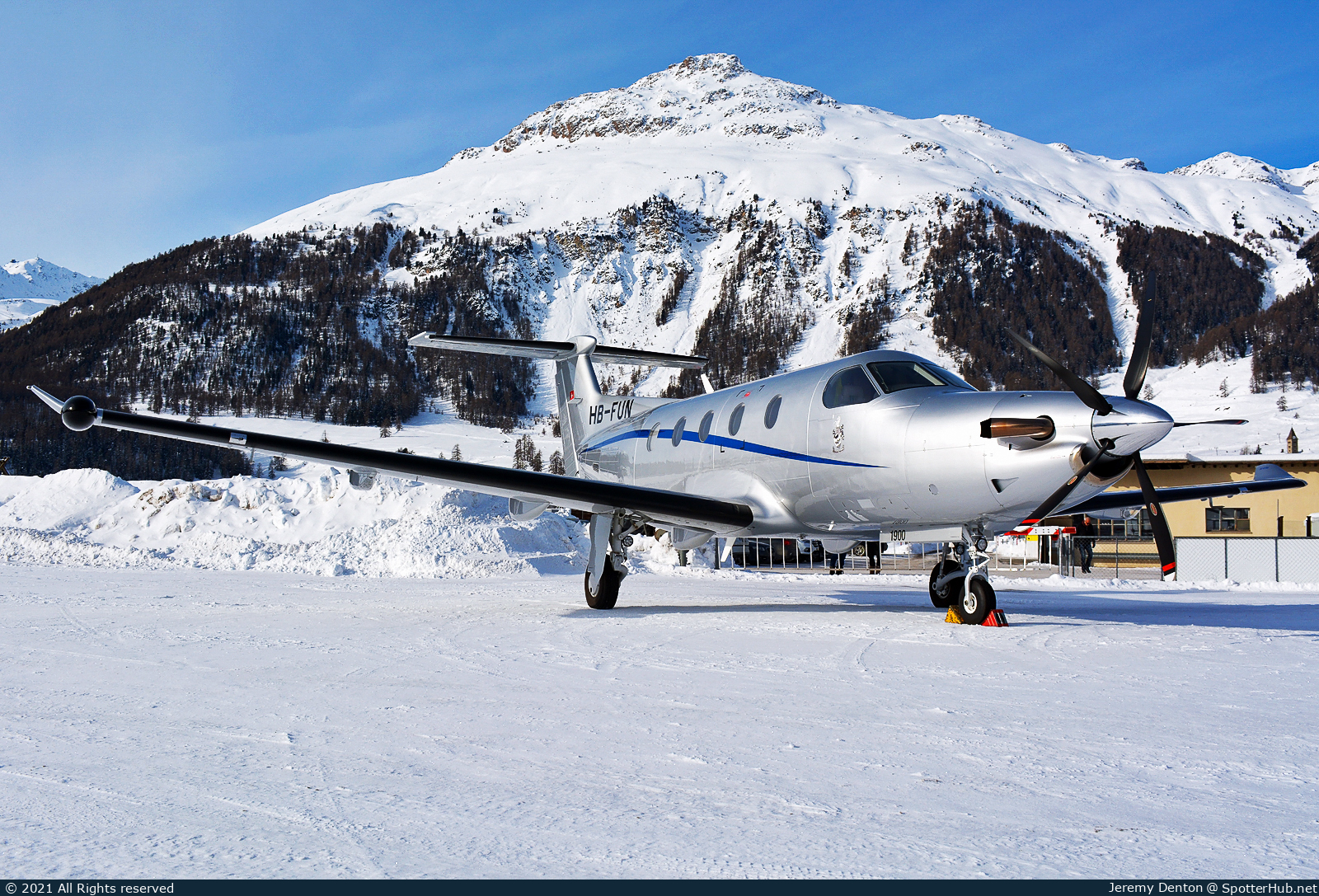 Photo of HB-FUN - Pilatus PC-12 NG operated by DJ Aviation