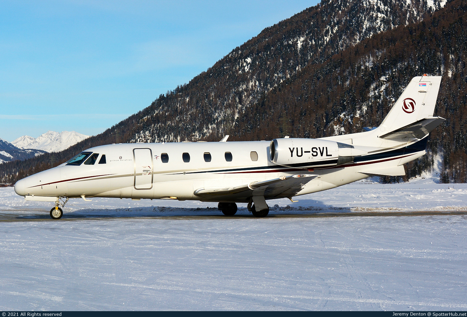 Photo of YU-SVL - Cessna 560XL Citation XLS operated by Prince Aviation