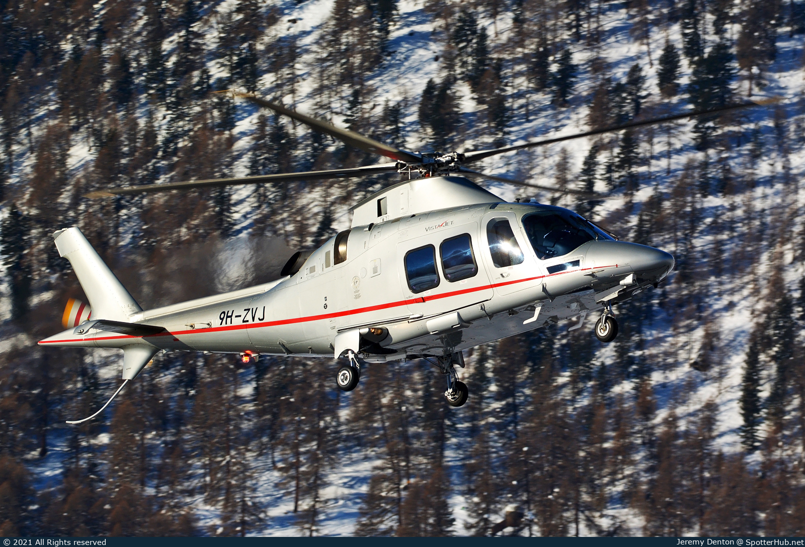 Photo of 9H-ZVJ - Agusta A109SP GrandNew operated by VistaJet